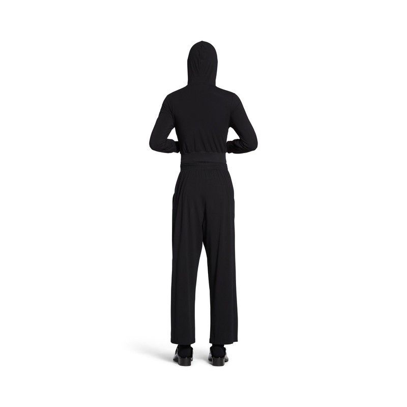 Balenciaga o1w1db11225 Baggy Sweatpants & Joggers in Black Size US 38 / EU 54 - 3 Thumbnail
