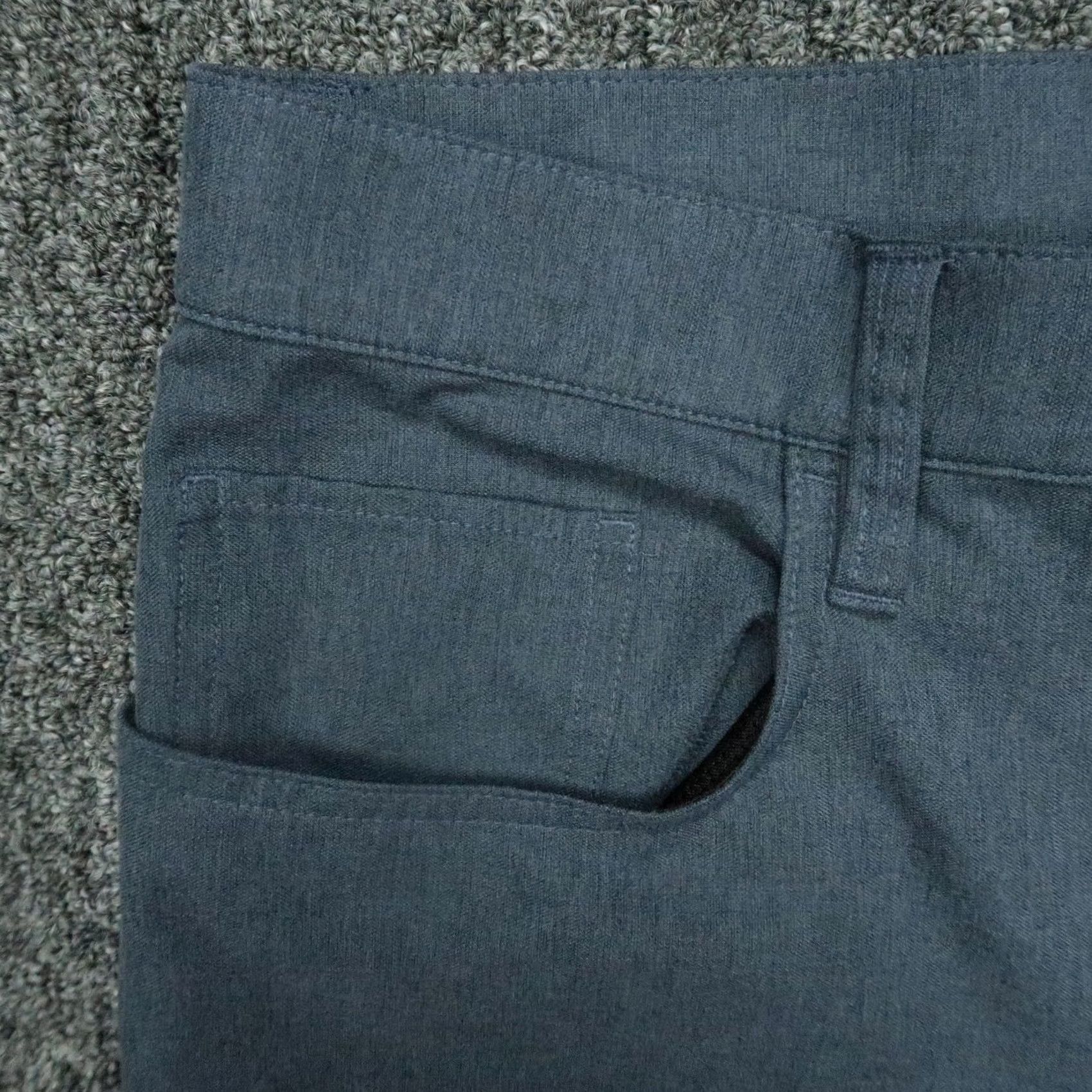 TravisMathew Travis Mathew Pants Mens 35x31 Blue Open To Close 2.0 5 Pocket Trouser Stretch Black? Size US 35 - 3 Thumbnail