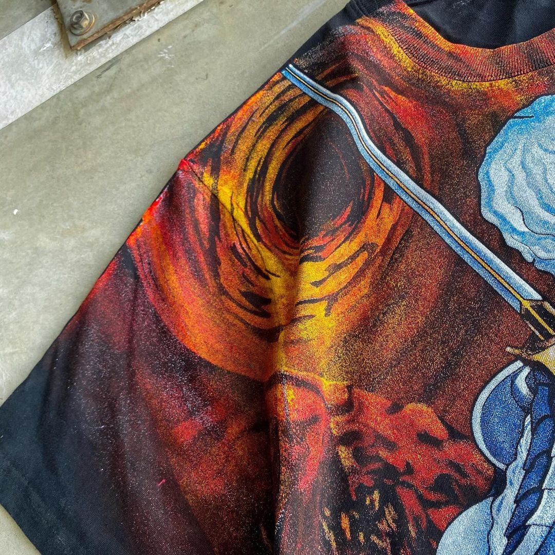 Japanese Brand × Vintage Berserk Aop Bootlegtee Size US XL / EU 56 / 4 - 4 Thumbnail