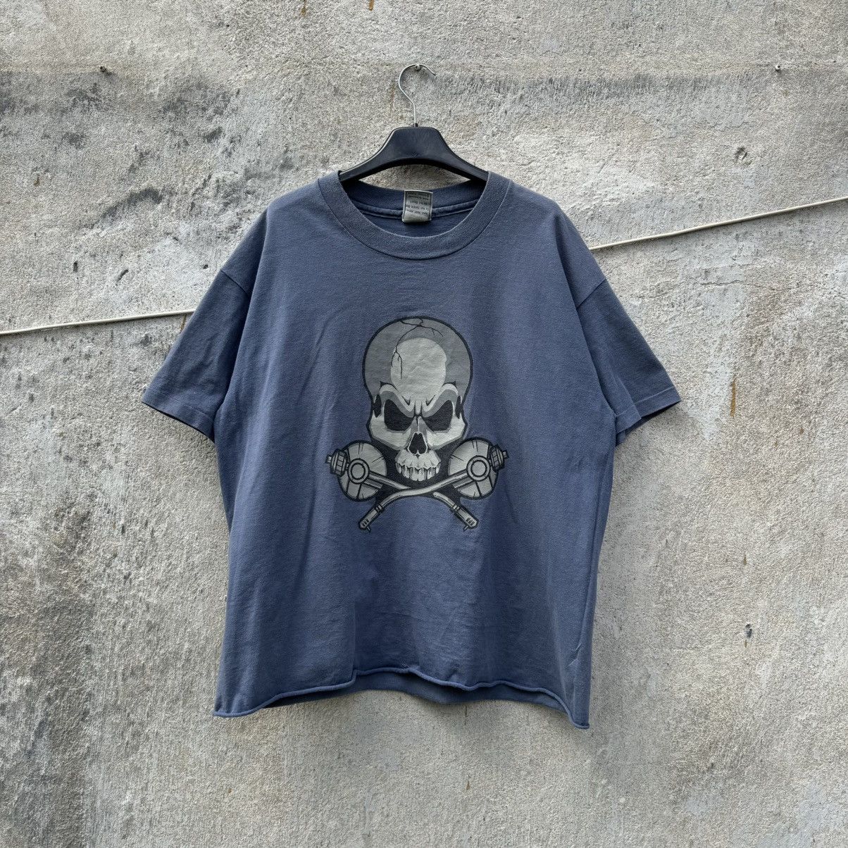 Rap Tees 90s Dosse Posse UK Rap Cropped Tee Washed Rap Hip-hop Groove Size US L / EU 52-54 / 3 - 1 Thumbnail