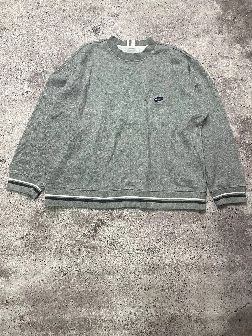 Nike Nike Vintage Gray Pullover Sweatshirt Size US XL / EU 56 / 4 - 1 Thumbnail