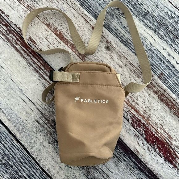 Fabletics Fabletics Beige Nylon Purse Bag Size ONE SIZE - 1 Thumbnail