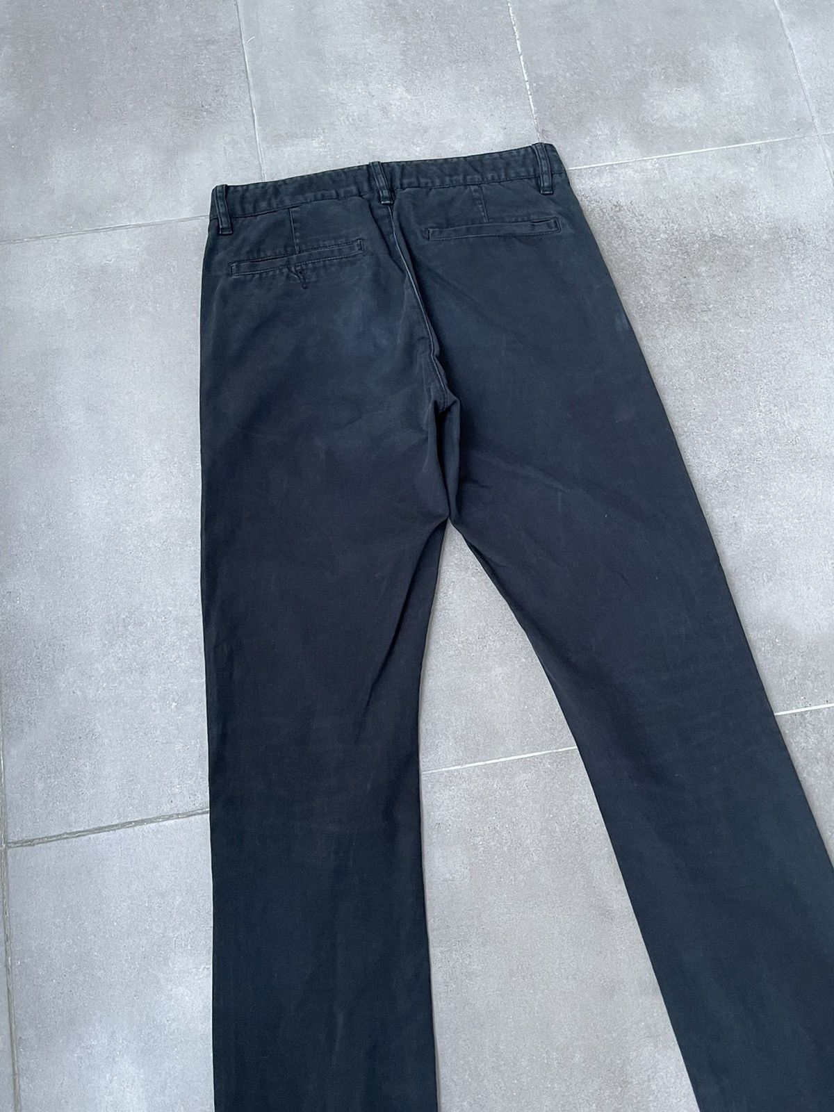 Acne Studios AW11 Acne Roc Chino Washed Black Casual Pants Size US 30 / EU 46 - 13 Thumbnail