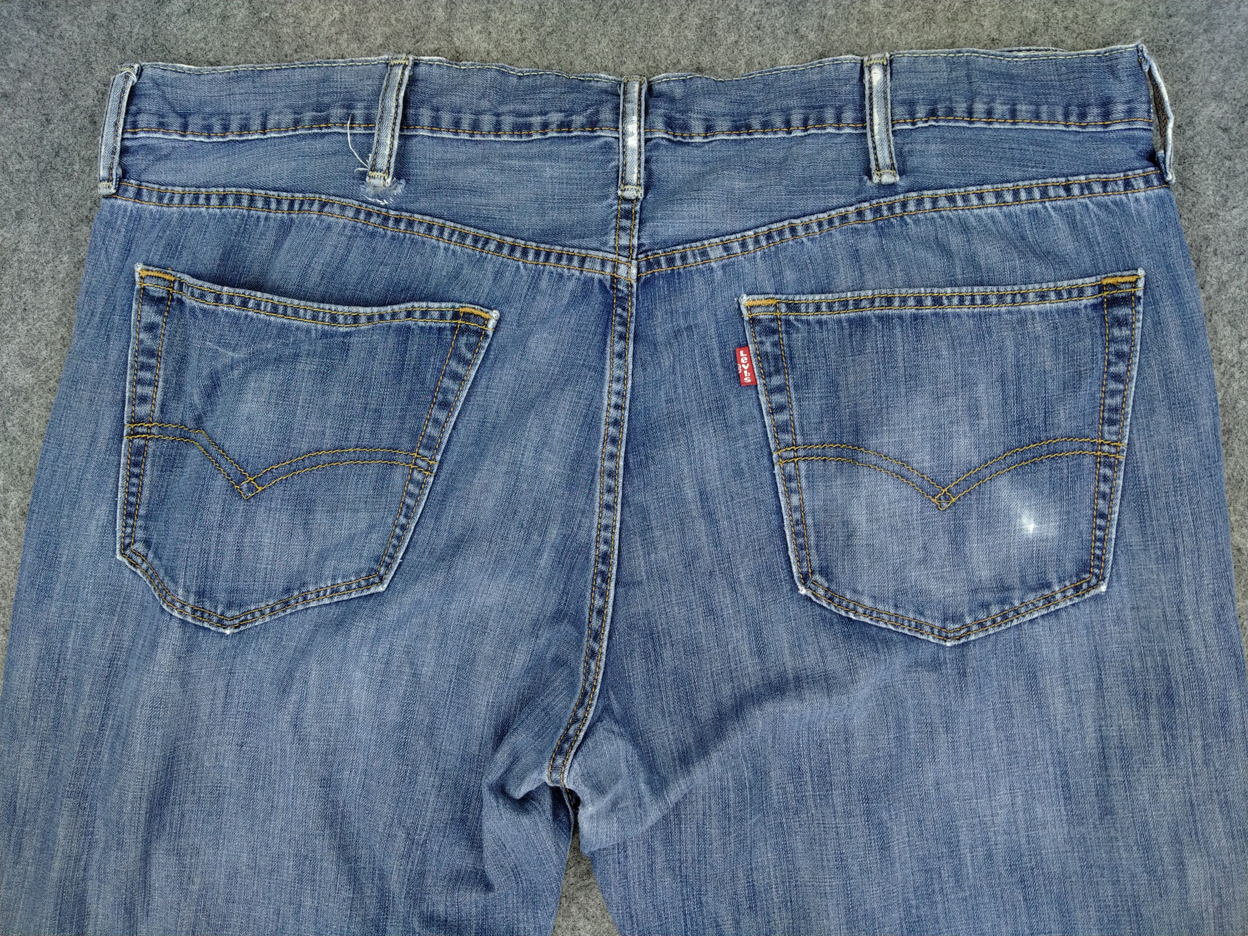 Levi's Vintage Levi's Distressed Denim 40x28.5 -JN389 Size US 40 / EU 56 - 4 Thumbnail