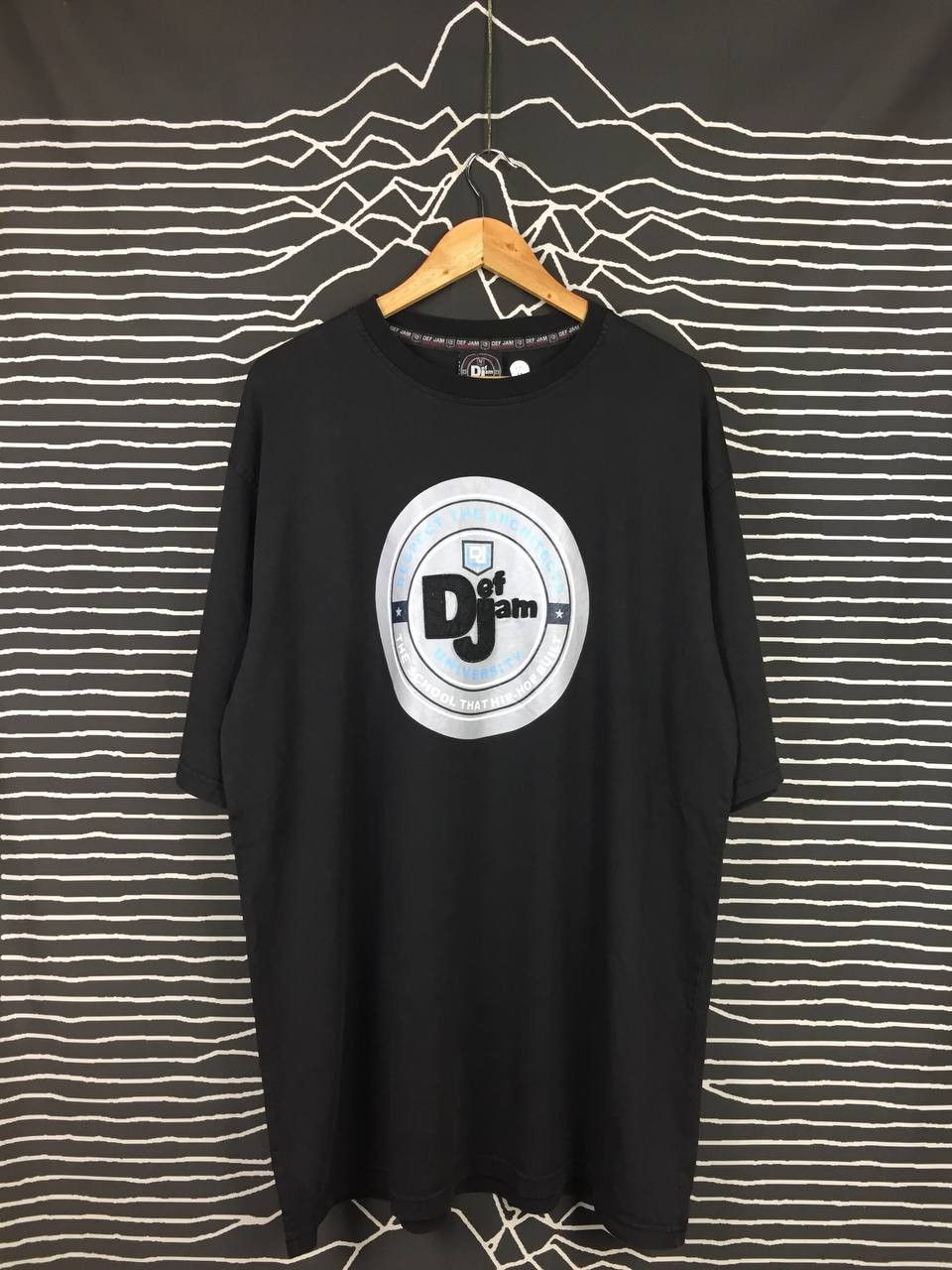 Band Tees Vtg DEF JAM University The School That Hip-Hop Built Tee Size US XXL / EU 58 / 5 - 1 Thumbnail