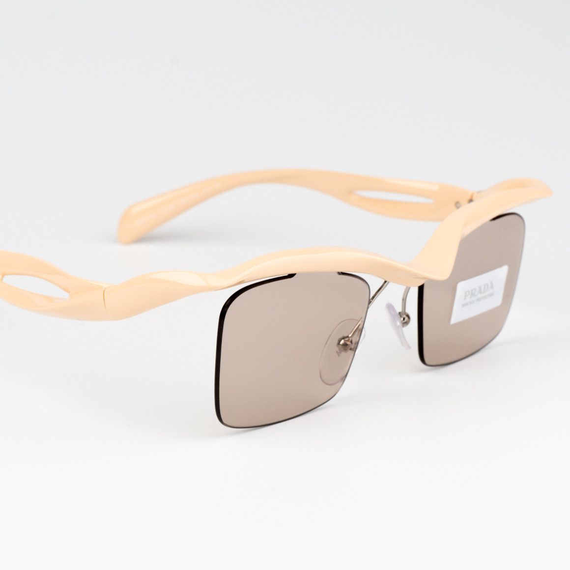 Prada NEW Prada PRA15S 18Q4I2 Rectangle Unisex Sunglasses 0PR A15S Size ONE SIZE - 10 Thumbnail