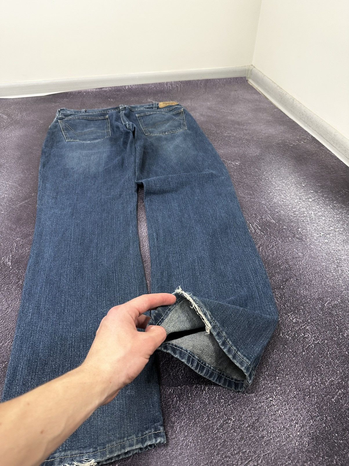 Dickies Vintage 90s Dickies USA Baggy Opium Faded Hype Work Jeans Size US 38 / EU 54 - 4 Thumbnail
