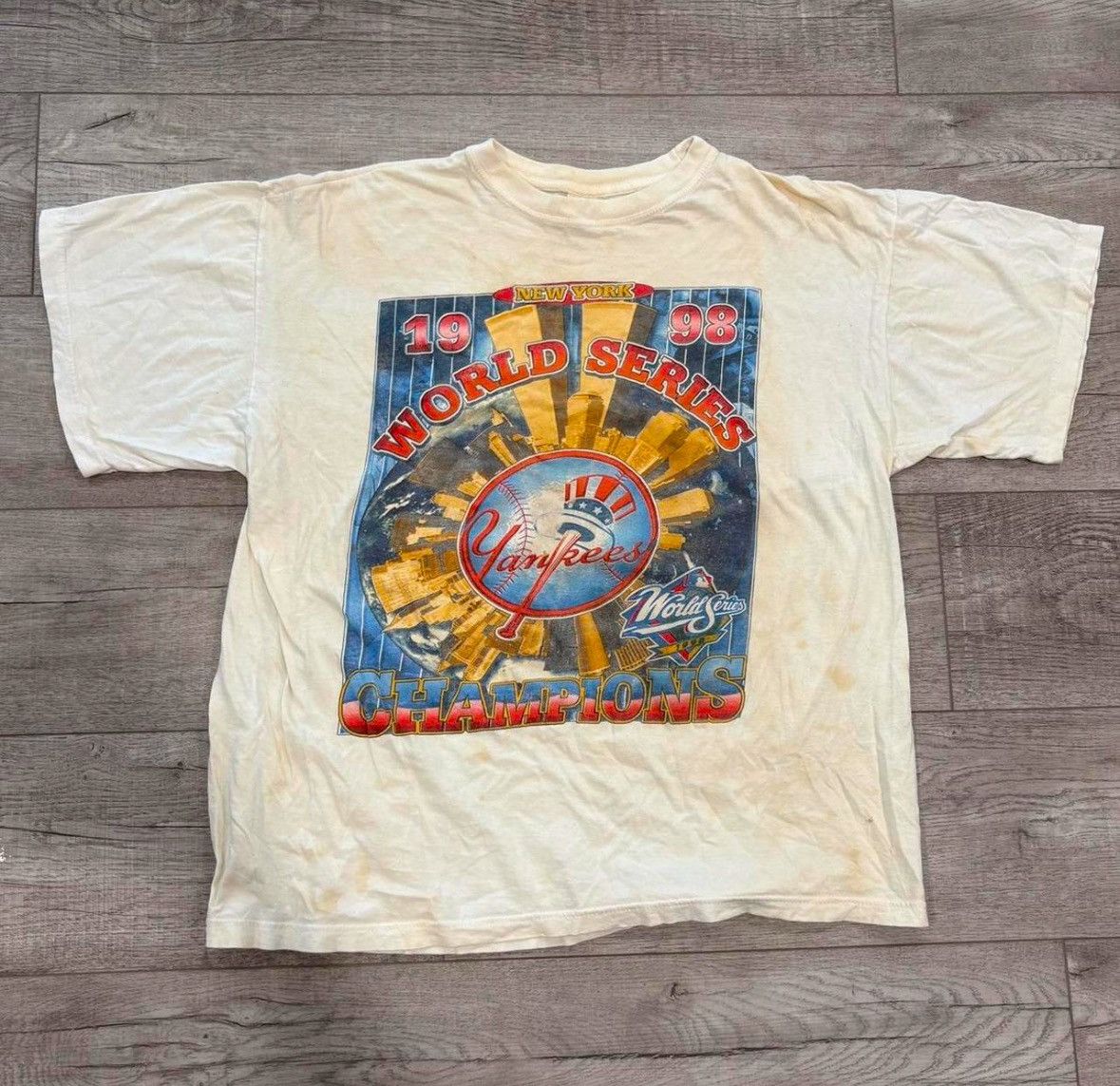 New York Yankees 1998 Yankees World series champions Size US XL / EU 56 / 4 - 1 Thumbnail