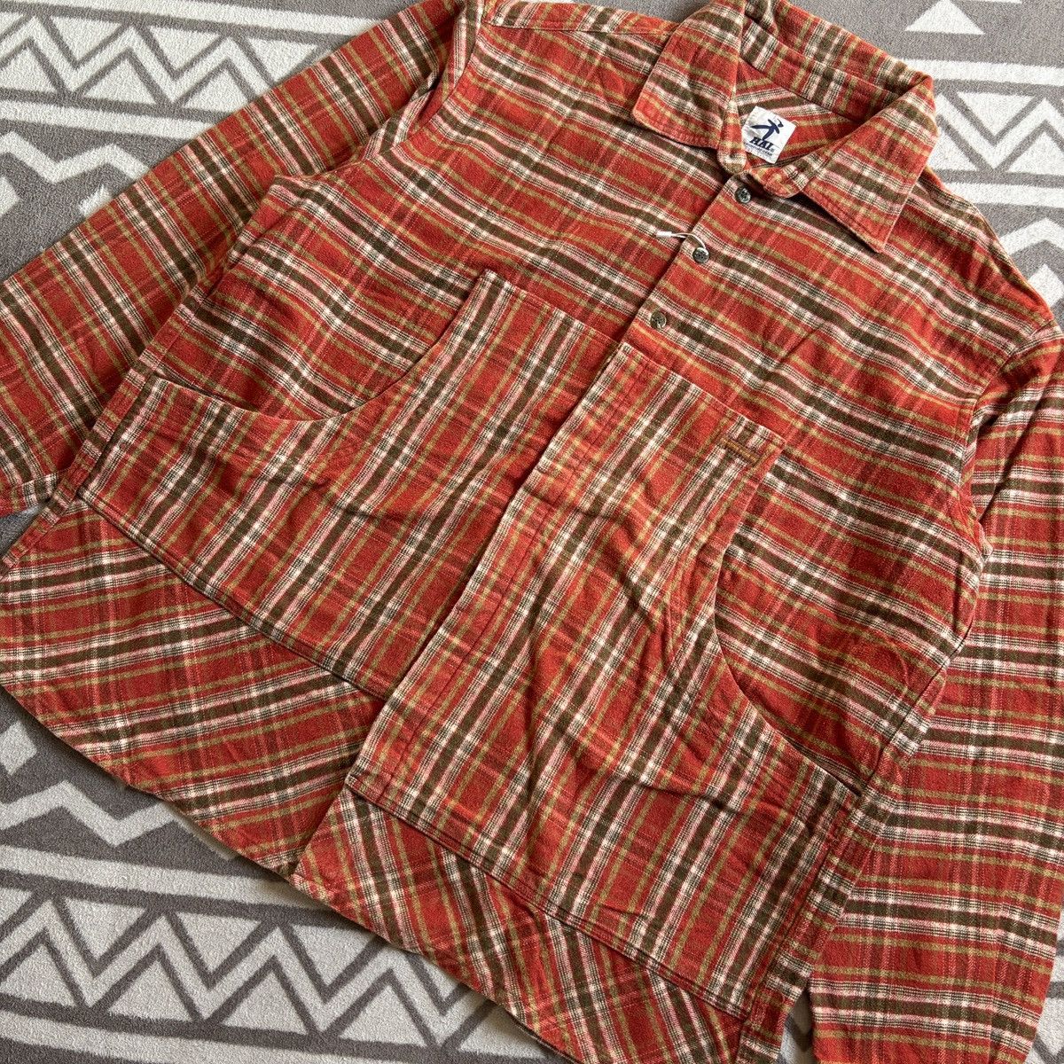 Hai Sporting Gear Issey miyake hai sporting gear outer flannel shirt Size US M / EU 48-50 / 2 - 5 Thumbnail