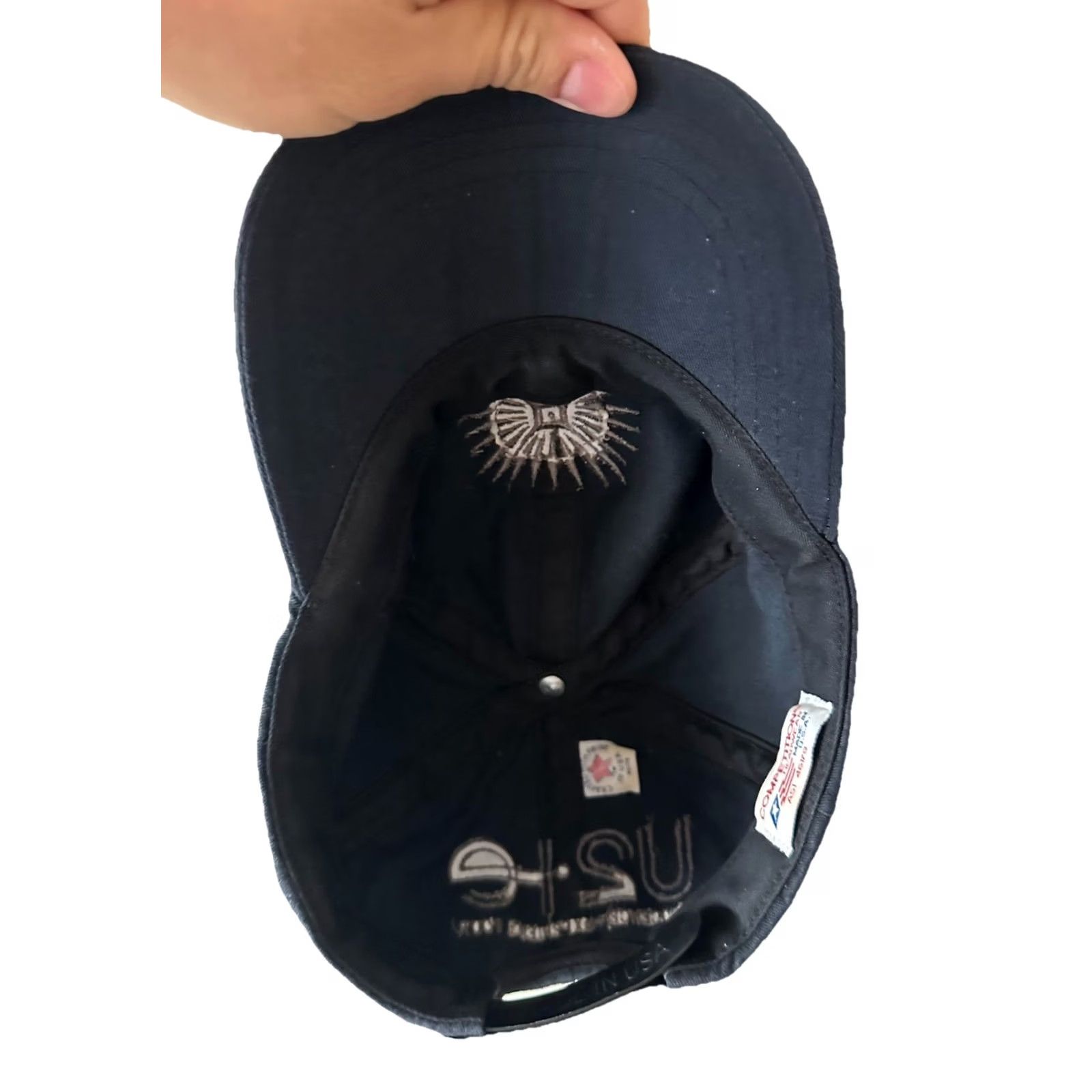 Vintage U2 INNOCENCE EXISTENCE TOUR CAP HAT EMBROIDERED FRONT BLACK OFFICIAL PROMO USA Baseball Cap Men One Size Size ONE SIZE - 5 Thumbnail