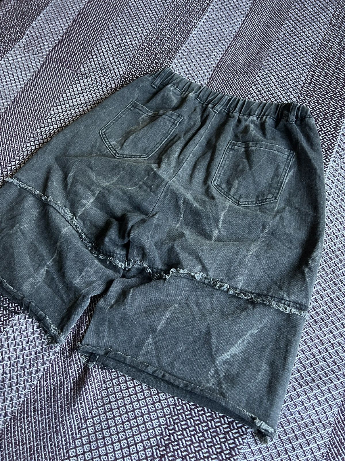 Japanese Brand Vintage Japanese Style Shorts Faded Distressed Washed Unisex Size US 34 / EU 50 - 9 Thumbnail