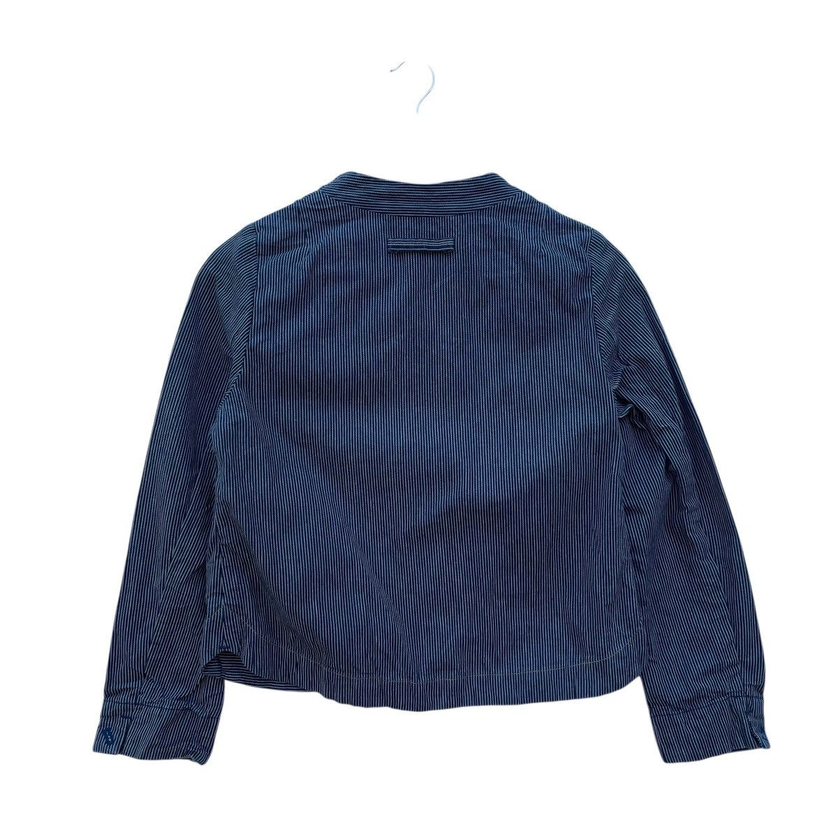45rpm 💥Japanese Brand Pallas Palace Cropped Hikory Denim Jacket Size M / US 6-8 / IT 42-44 - 2 Thumbnail