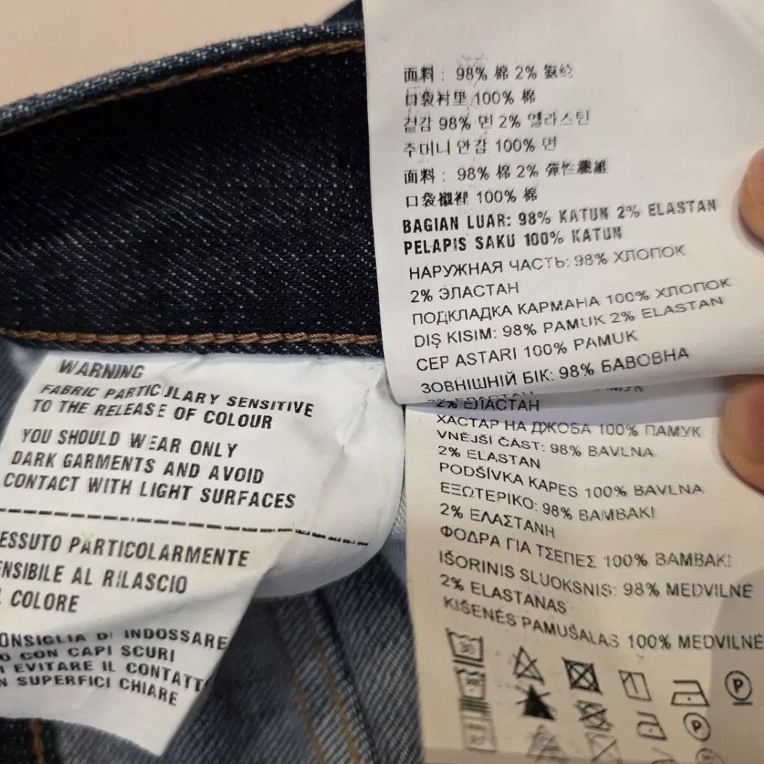 Prada Prada Raw Denim Pants Size US 30 / EU 46 - 8 Thumbnail