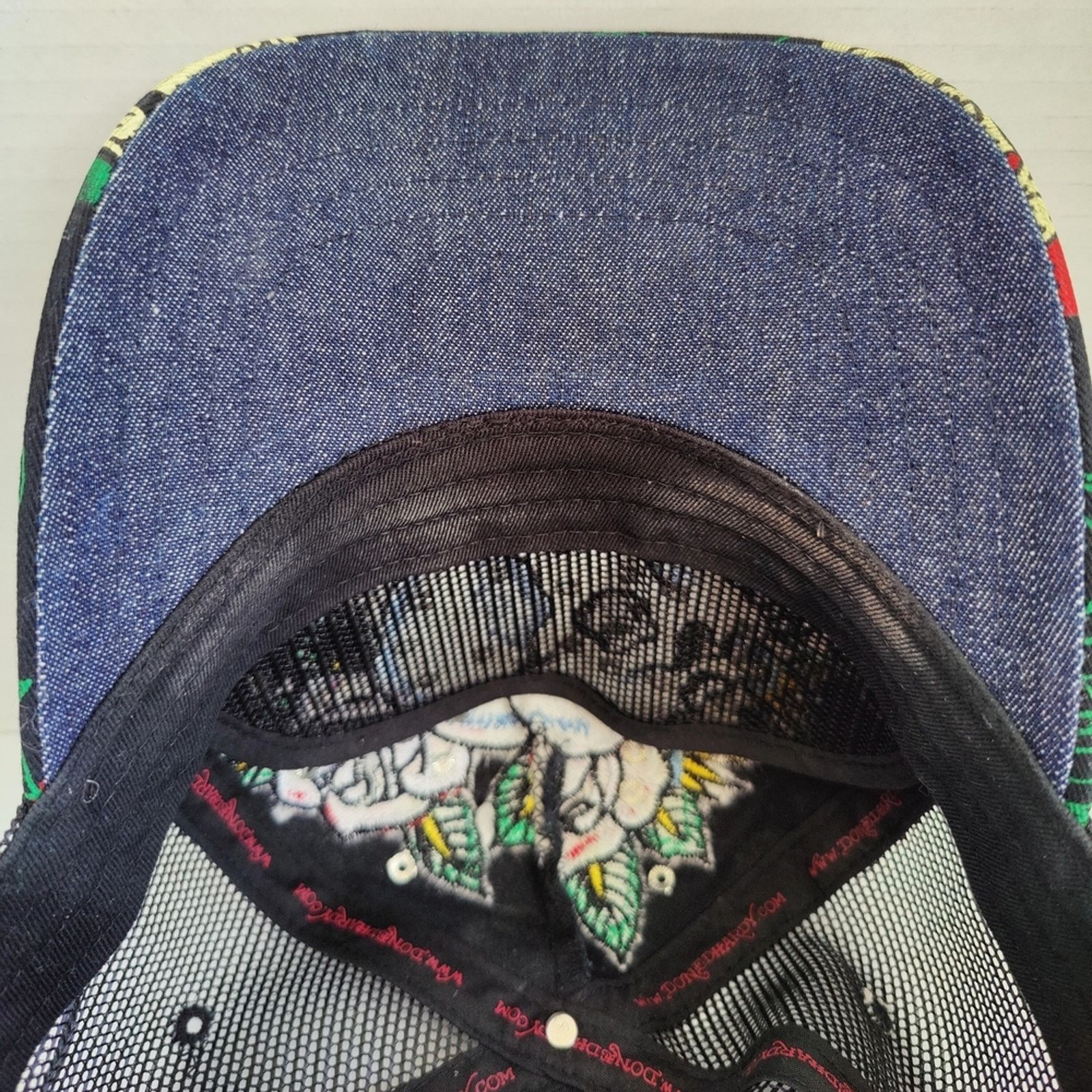 Ed Hardy Ed Hardy Love Kills Slowly Hat VGC Adjustable by C. Audigier Size ONE SIZE - 10 Thumbnail