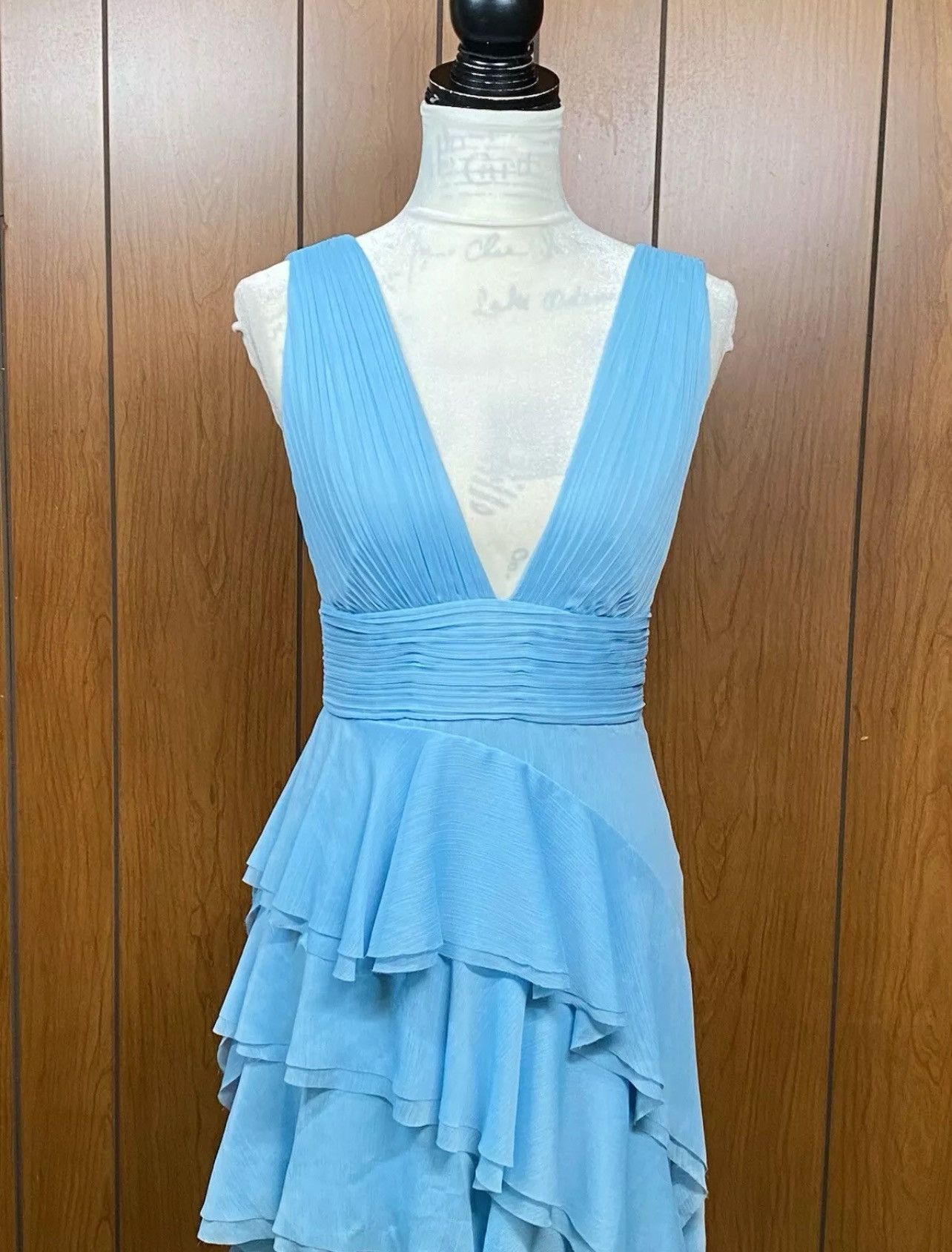 Alice + Olivia Alice + Olivia Asymmetric Ruffled Maxi Dress size 4 Size S / US 4 / IT 40 - 7 Thumbnail