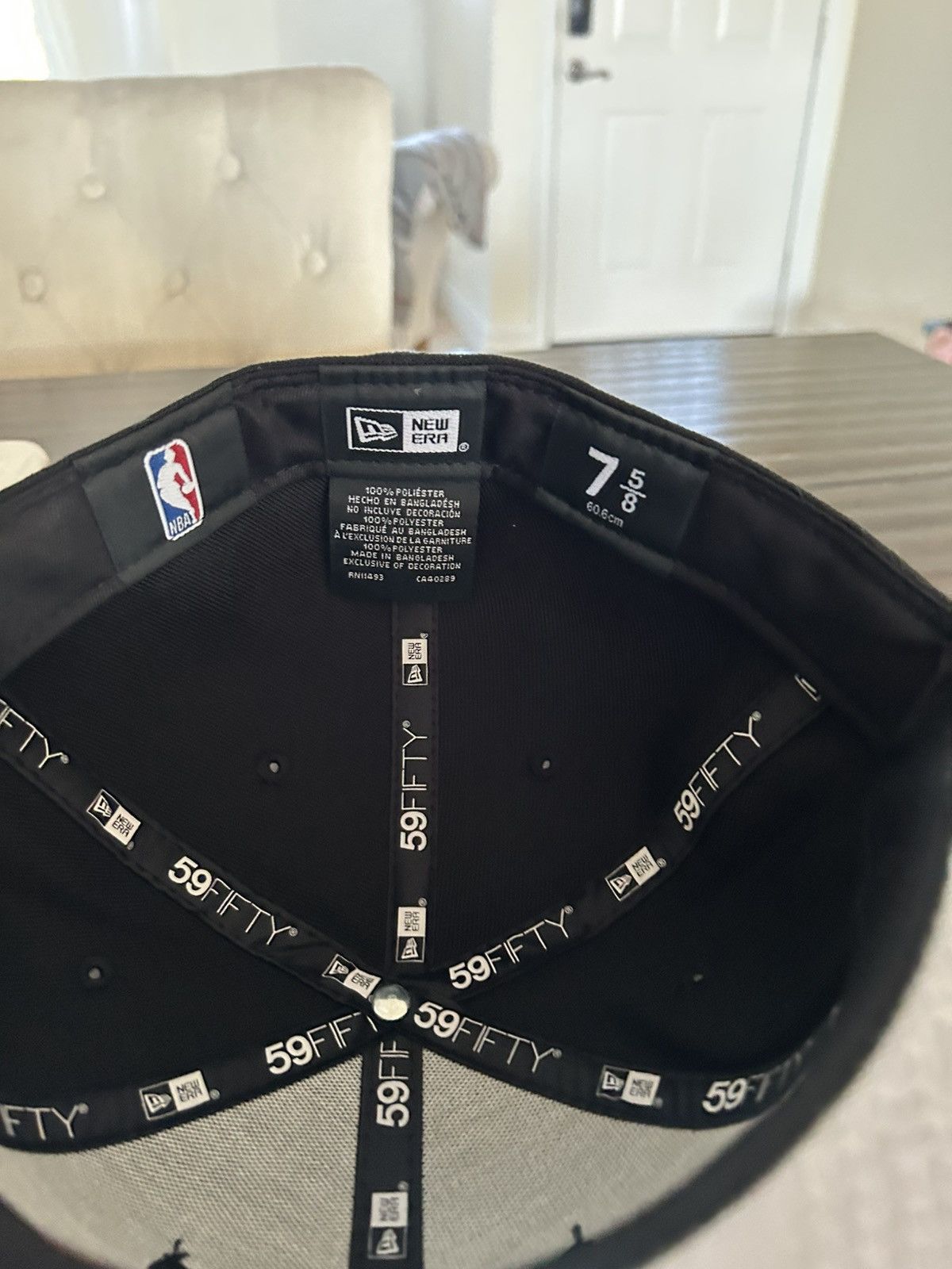 NBA × New Era Chicago Bulls fitted 7 5/8 Size ONE SIZE - 3 Thumbnail