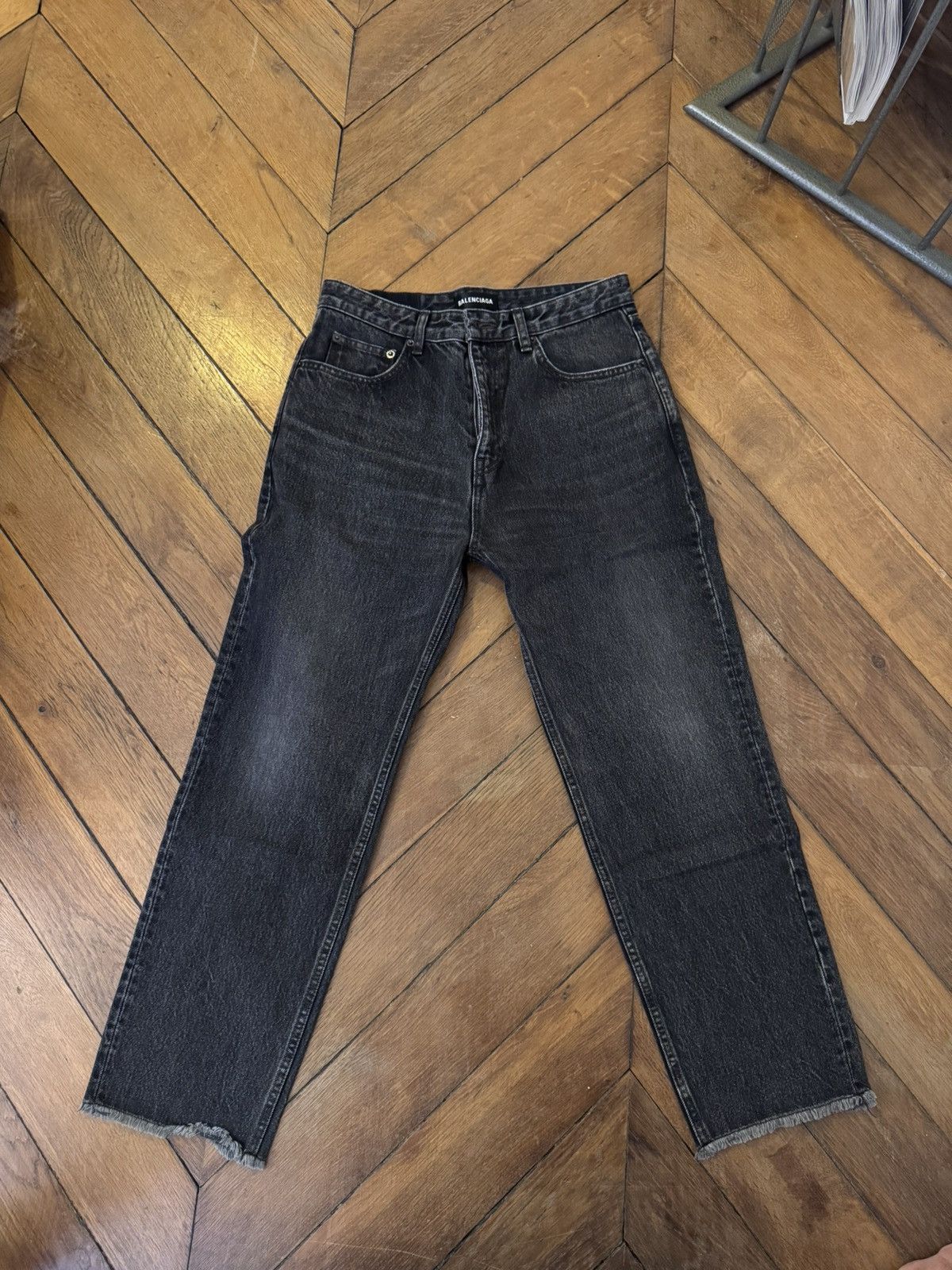 Balenciaga Jean Balanciaga Black Size US 31 - 8 Thumbnail