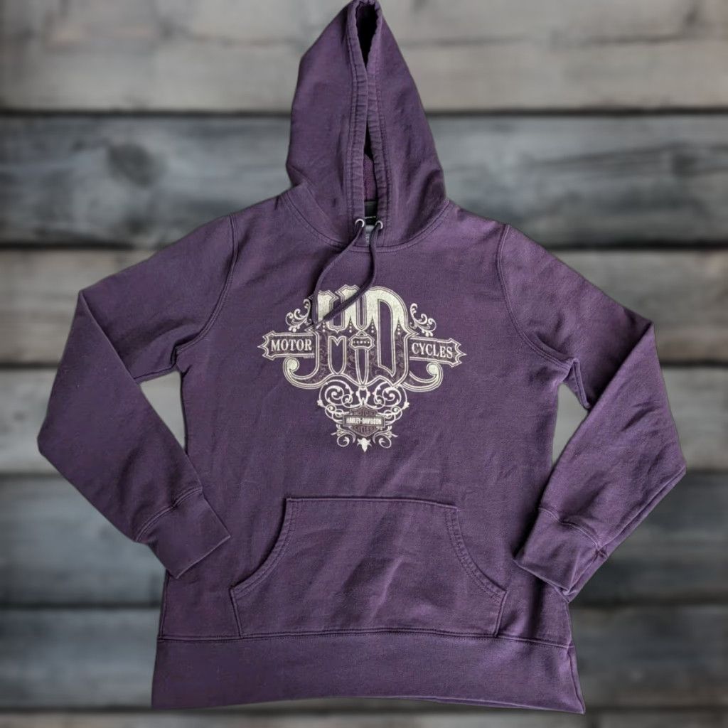 Harley Davidson Harley Davidson Official Women's Hoodie Purple Size M Xenia, Ohio Size M / US 6-8 / IT 42-44 - 1 Thumbnail