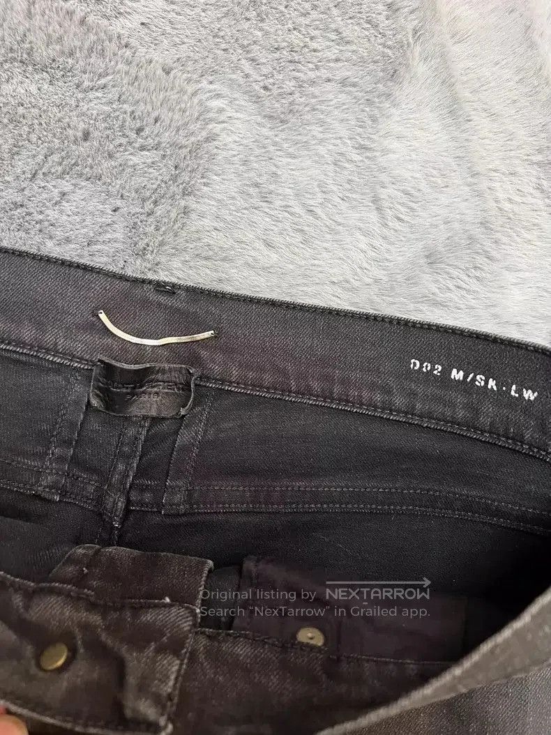 Saint Laurent Paris Saint Laurent Black Washed Skinny Jeans. Size US 32 / EU 48 - 3 Thumbnail