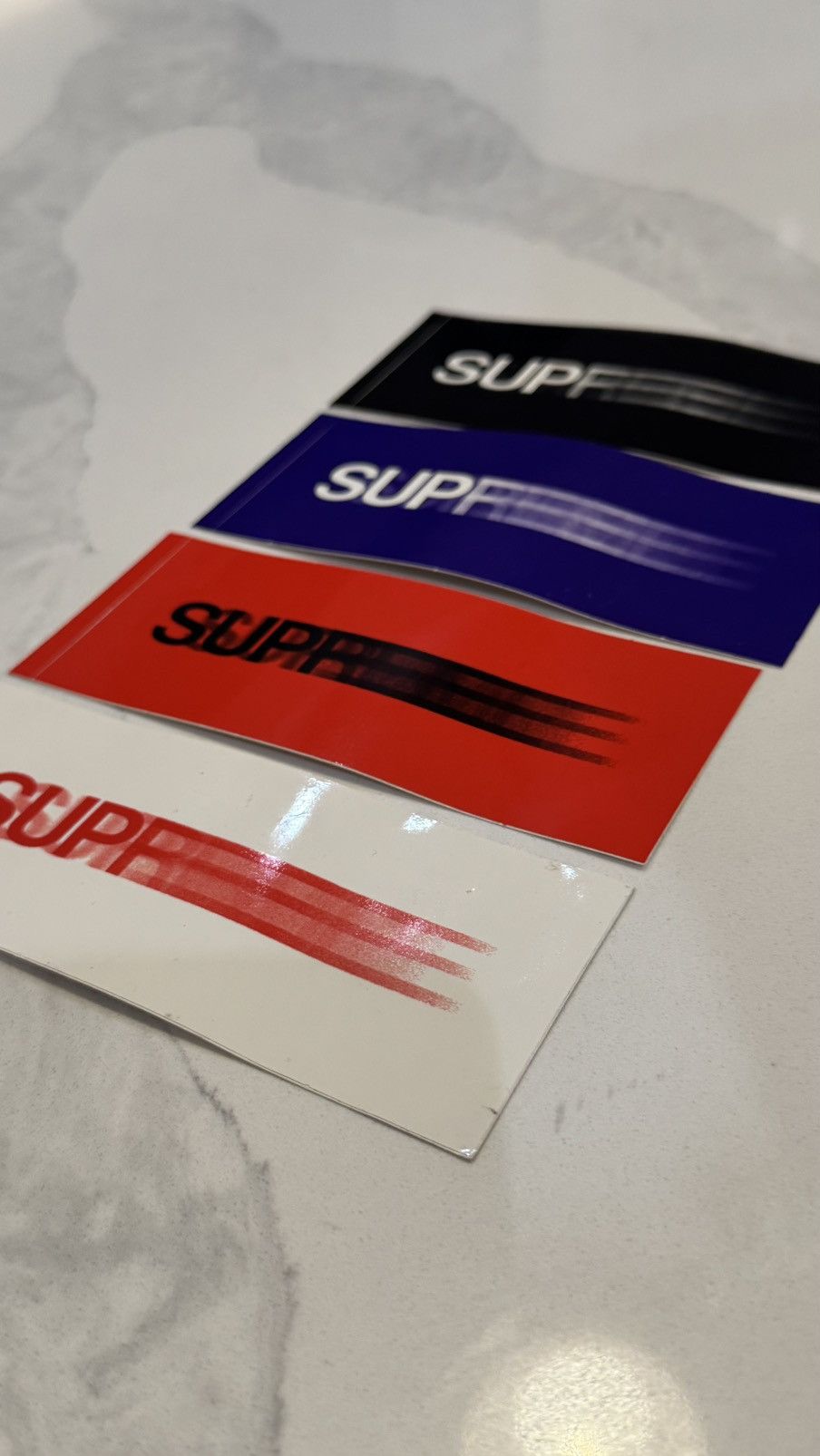 Supreme Supreme motion logo sticker lot motion logo collection Size ONE SIZE - 13 Thumbnail