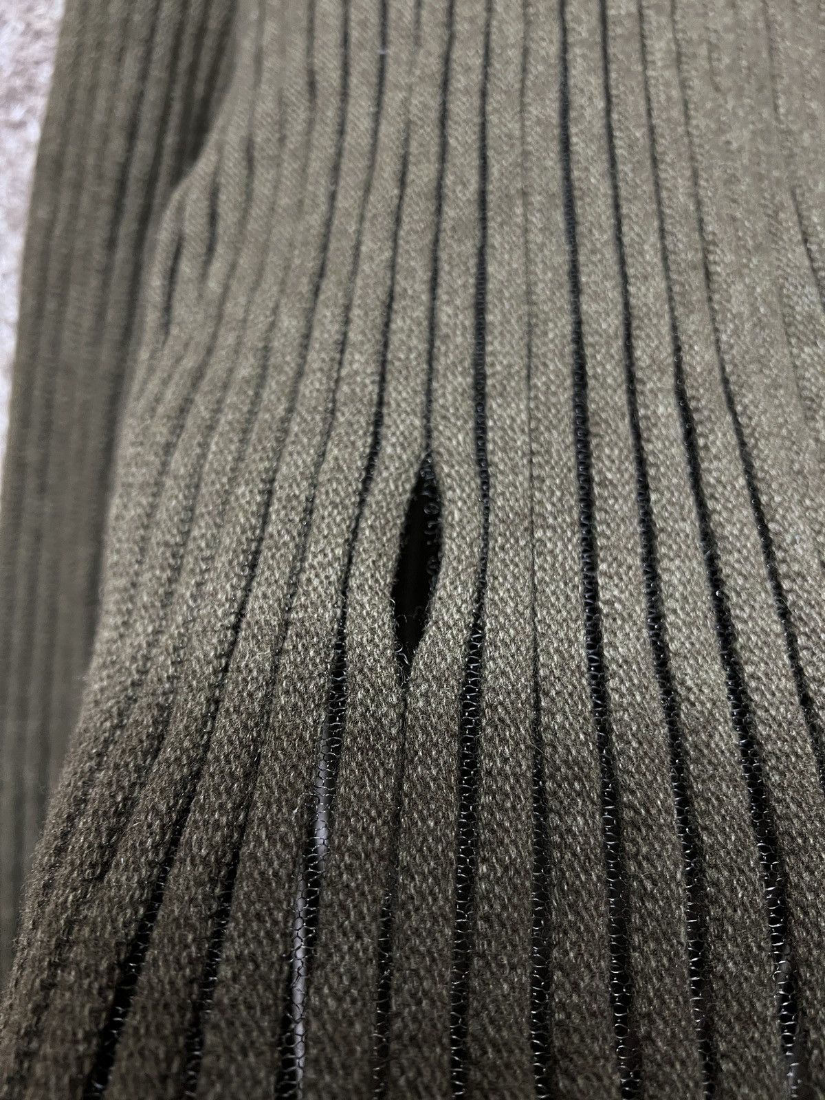 Helmut Lang 1998AW HELMUT LANG SEMI TRANSPARENT KAHKI KNIT Size US S / EU 44-46 / 1 - 6 Thumbnail