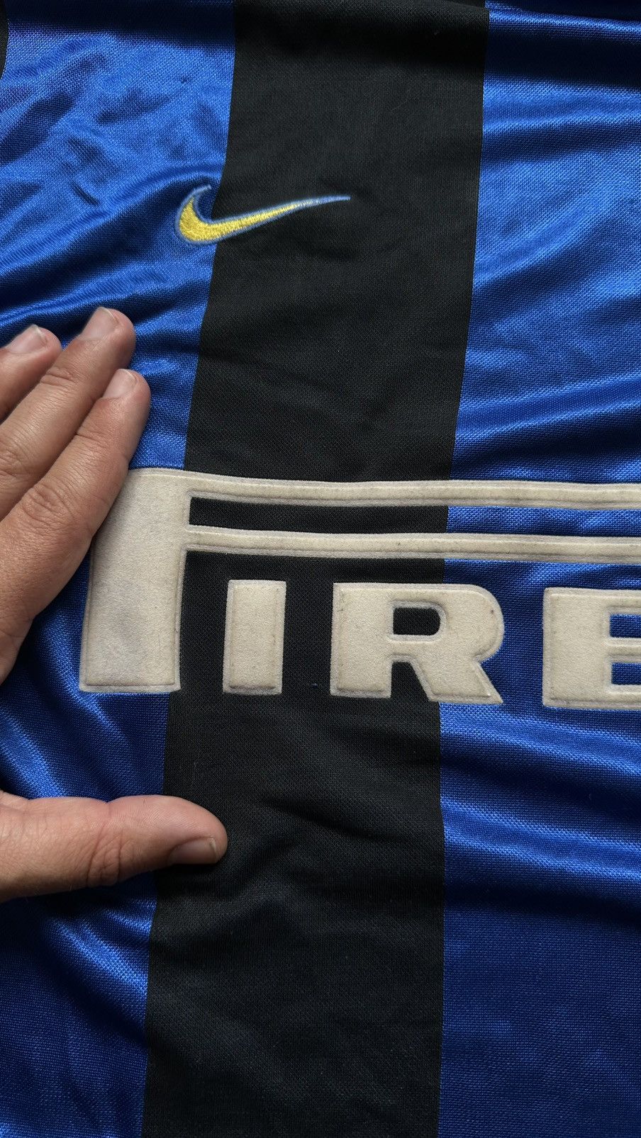 Nike 1999 Nike Internazionale Vintage Rare Soccer Jersey Size US M / EU 48-50 / 2 - 7 Thumbnail