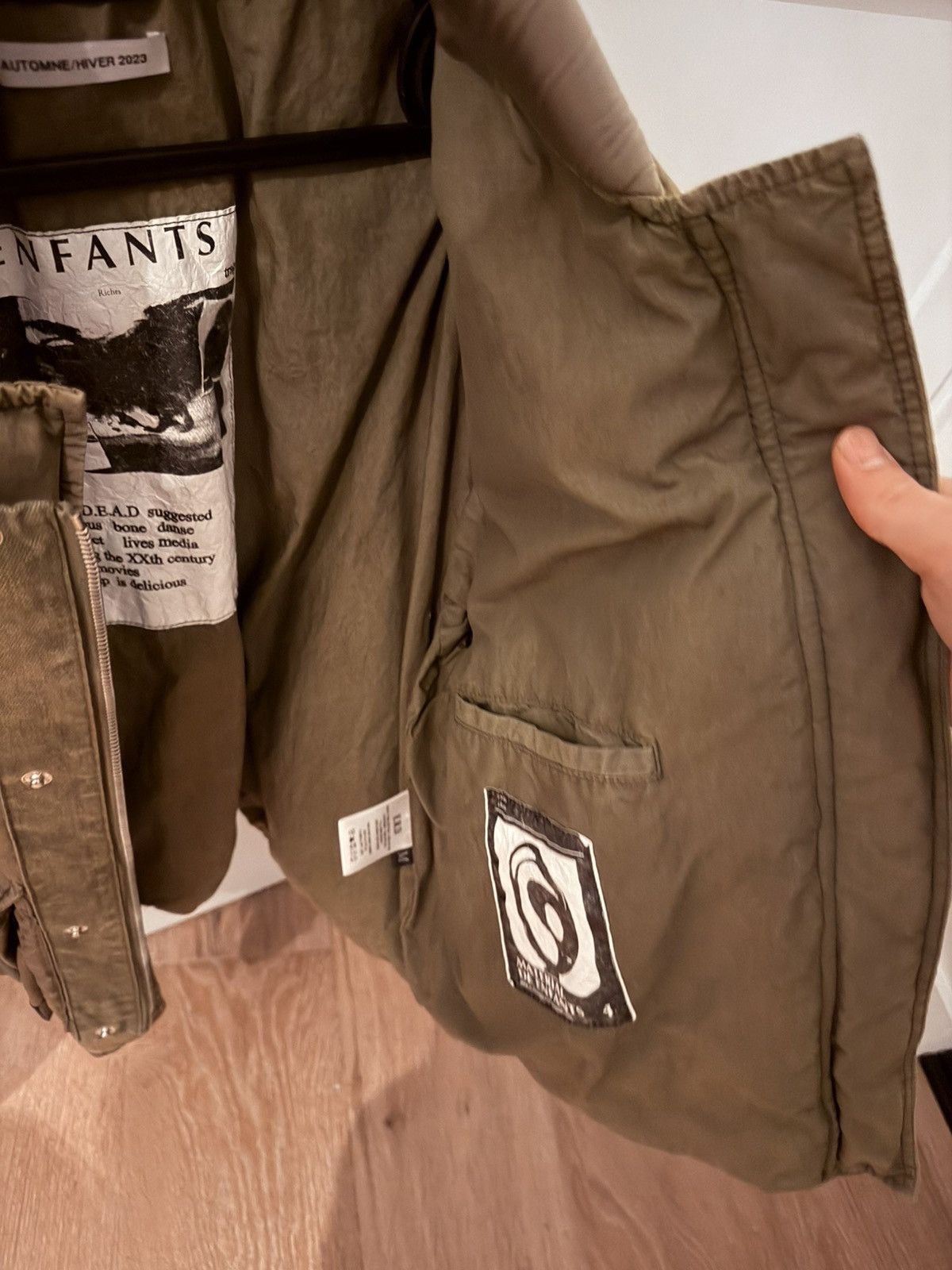Enfants Riches Deprimes Enfants Riches Deprimes Next Exit Military Jacket Size US M / EU 48-50 / 2 - 7 Thumbnail