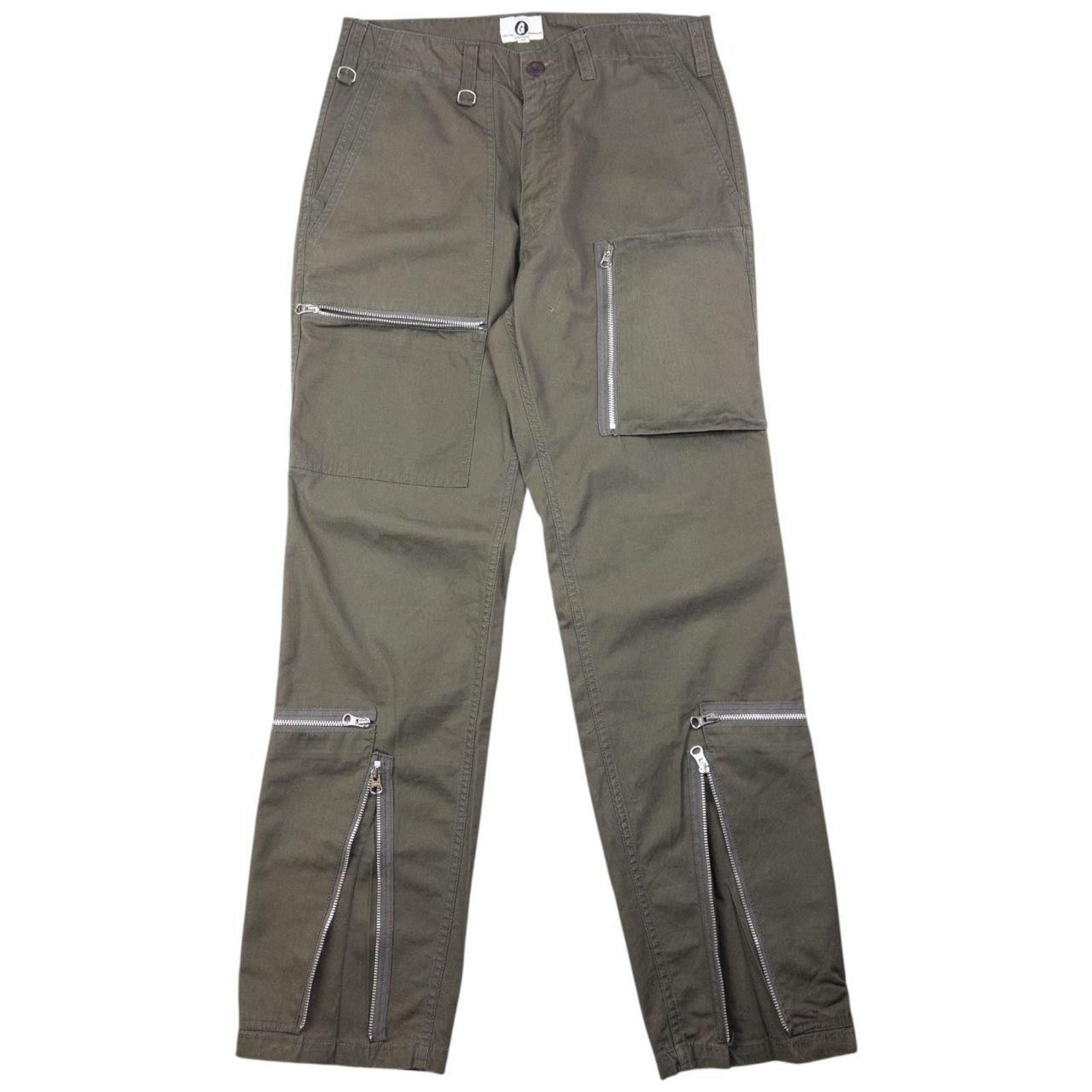 Other Vintage Good Enough Multi Zip Cargo Trousers Size W31 Size US 32 / EU 48 - 1 Thumbnail