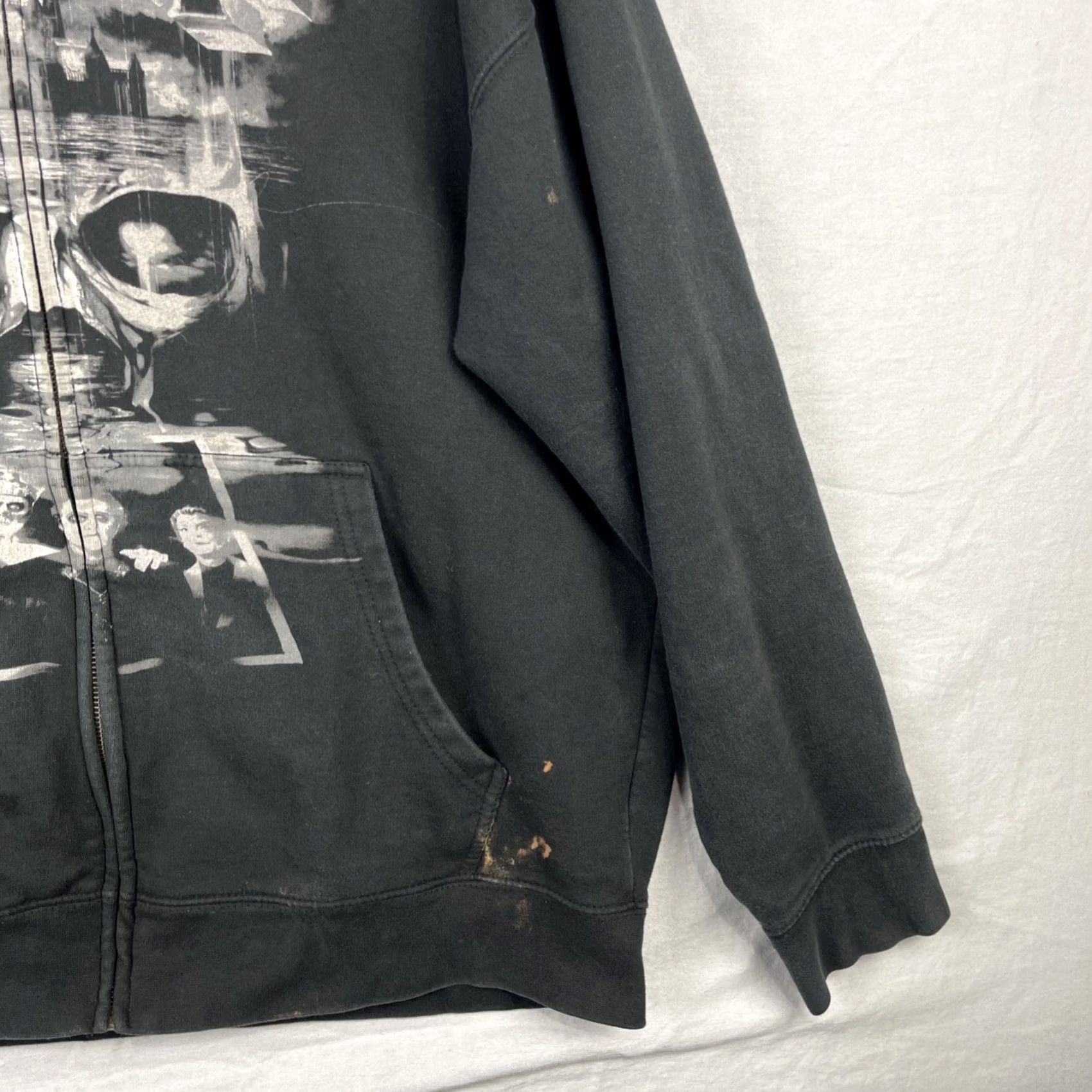 Vintage Ghost Band Hoodie Mens 2XL Black Full Zip Fleece Ghost Band Hoodie Mens 2XL Black Full Zip Fleece Size US XXL / EU 58 / 5 - 3 Thumbnail