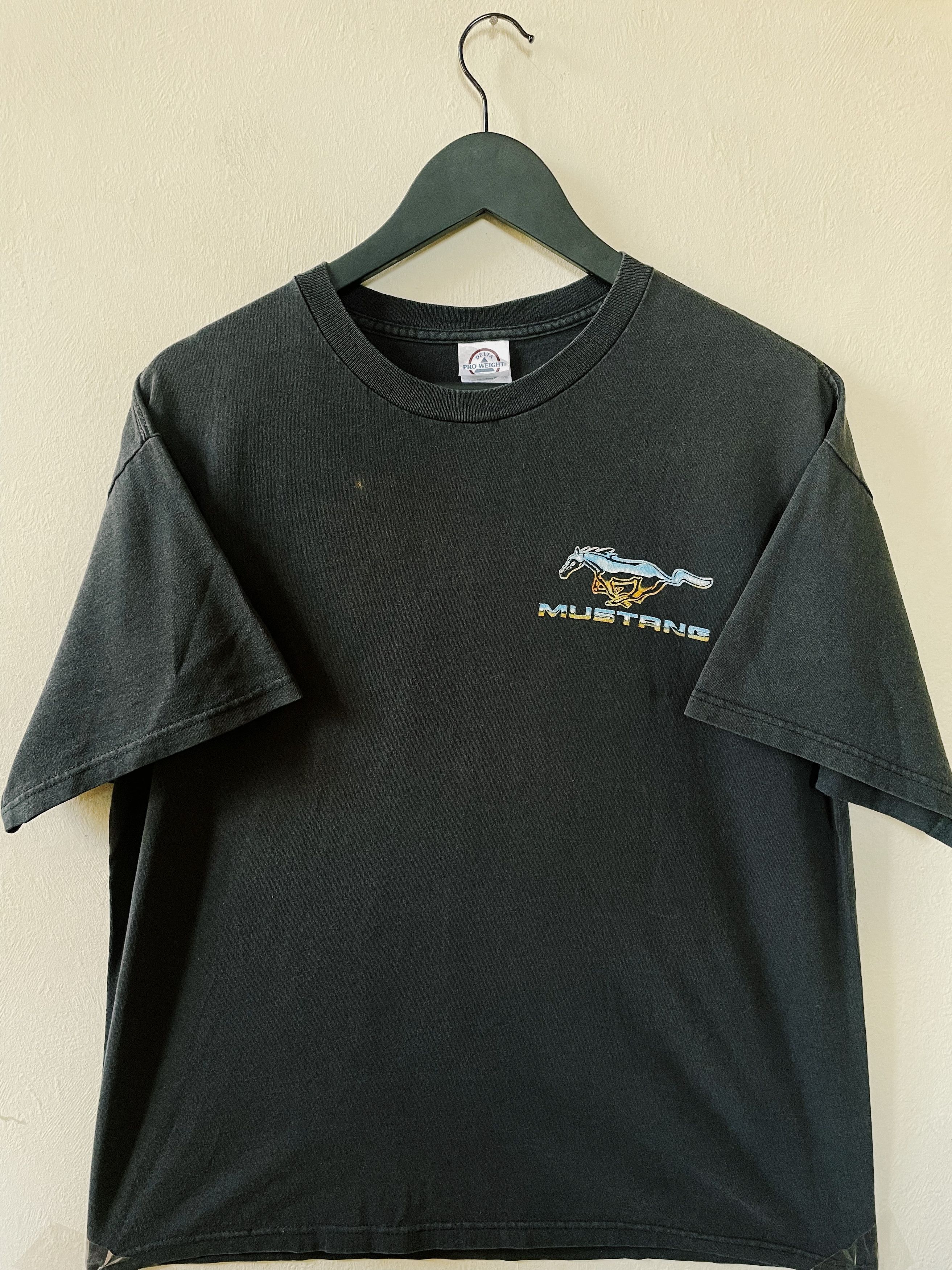 Ford × Vintage Vintage Y2K Ford Mustang Flames and Chrome & Flames T-shirt Size US L / EU 52-54 / 3 - 2 Thumbnail