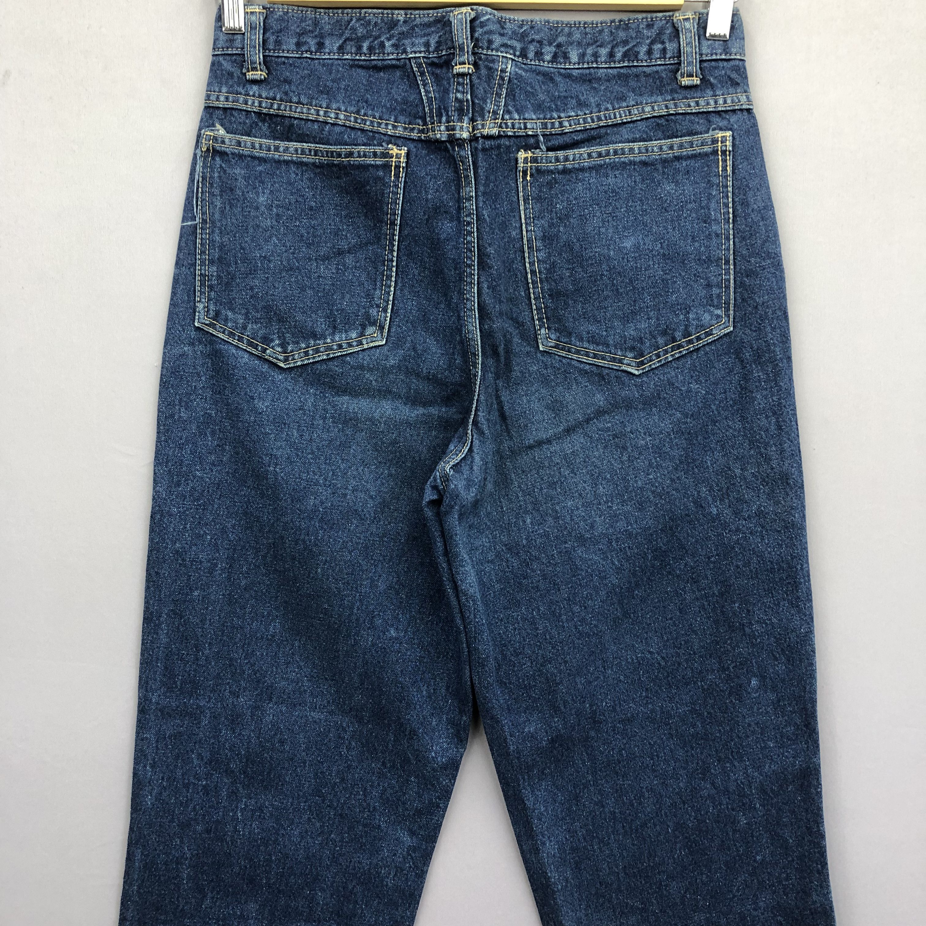 Japanese Brand Vintage 90s M Gob Japanese Tapered Loose Jeans Skater Denim Size US 32 / EU 48 - 4 Thumbnail