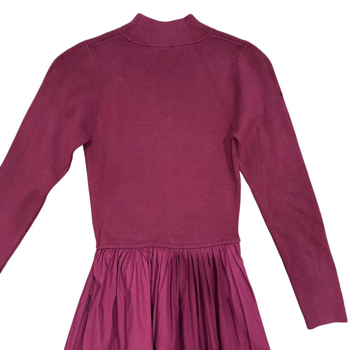 Marie Oliver Marie Oliver The Barrett Dress in Burgundy, Size XS Size XS / US 0-2 / IT 36-38 - 9 Thumbnail