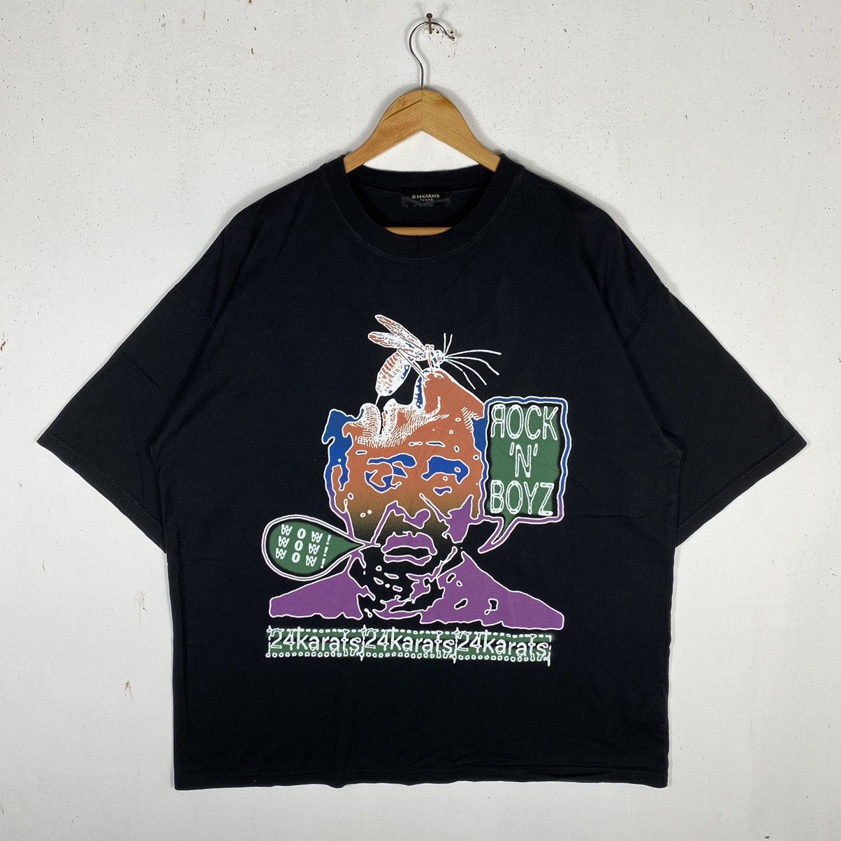 Japanese Brand 24KARATS TOKYO ROCK 'N' BOYZ TEE Size US M / EU 48-50 / 2 - 2 Thumbnail
