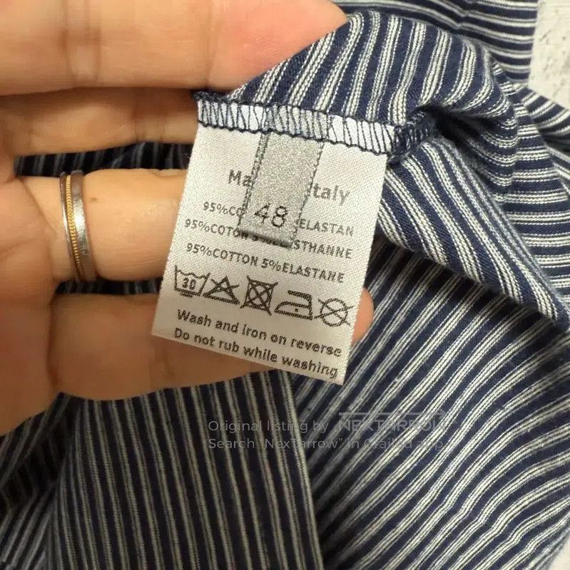 Dior Dior Men's Cotton Logo T-Shirt in Navy . Size US S / EU 44-46 / 1 - 5 Thumbnail