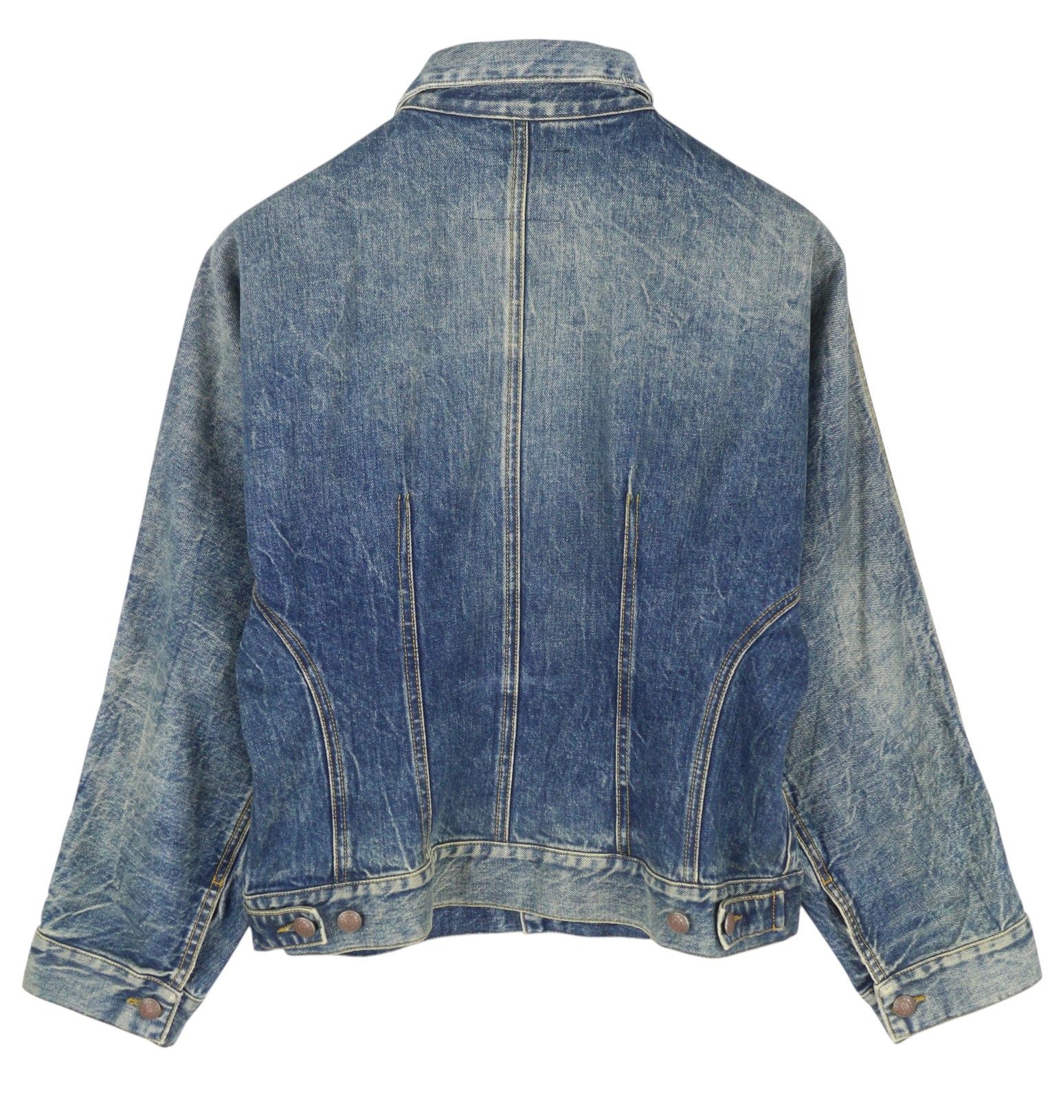 R13 RAGLAN TRUCKER M Kelly Loose Fit Button-Up Denim 86166 Size M / US 6-8 / IT 42-44 - 2 Thumbnail