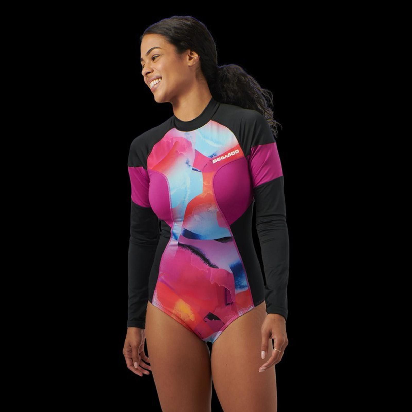 Other Sea-Doo Women's Large One Piece Rash Guard Swimsuit UV SZ M Size ONE SIZE - 1 Thumbnail