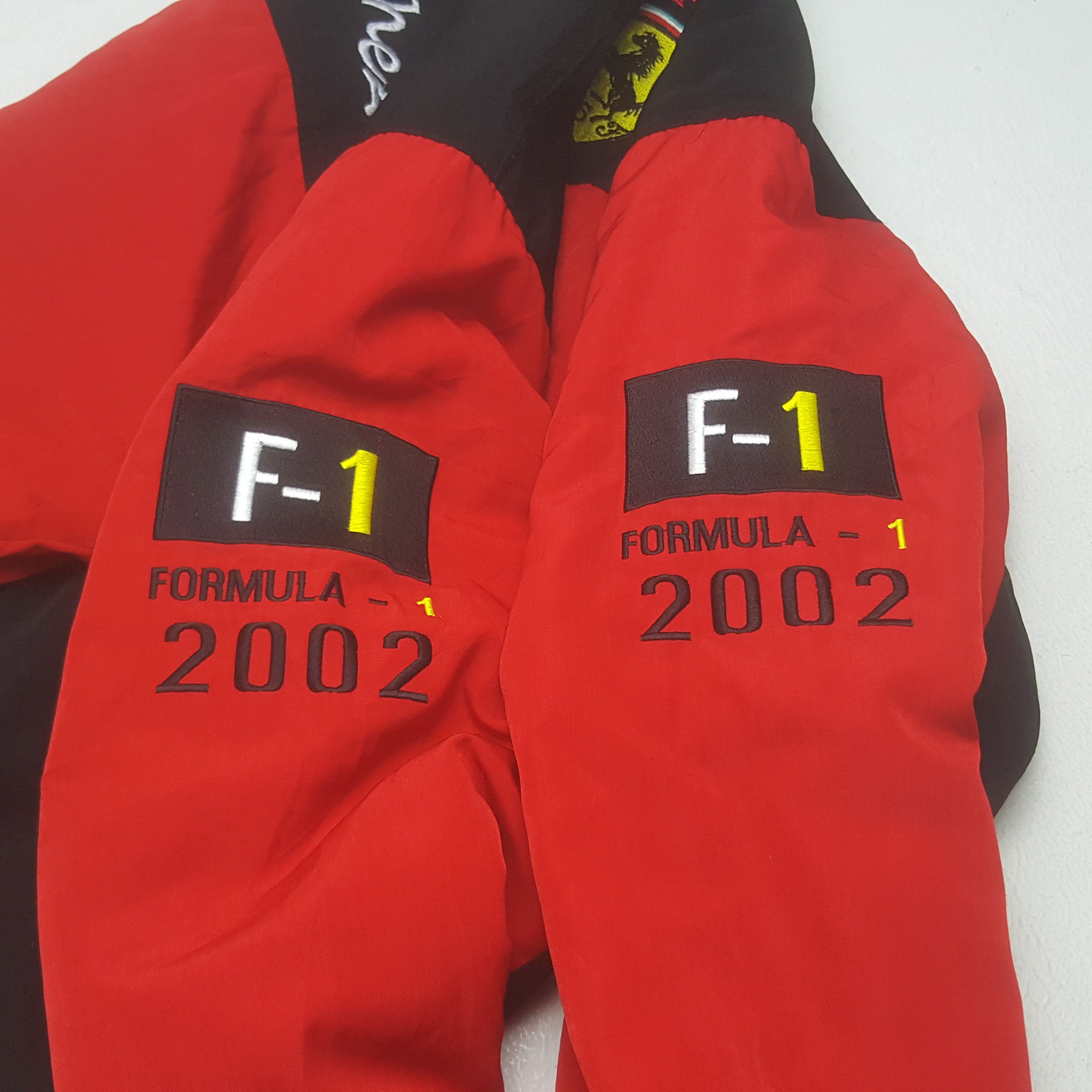 Vintage Vintage Ferrari F-1 Racing Bomber Jacket Size US L / EU 52-54 / 3 - 8 Thumbnail