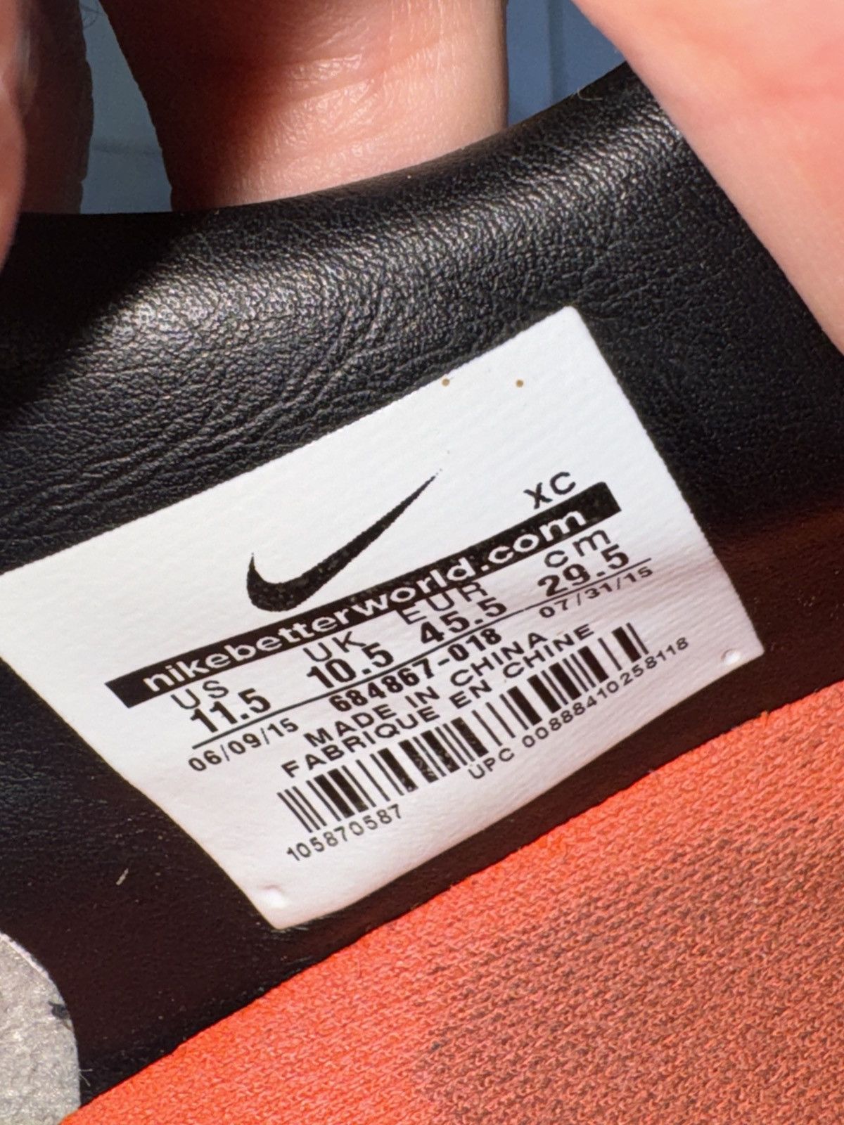 Nike Nike Mercurial Vapor 2015 vihtage Size US 11.5 / EU 44-45 - 7 Thumbnail