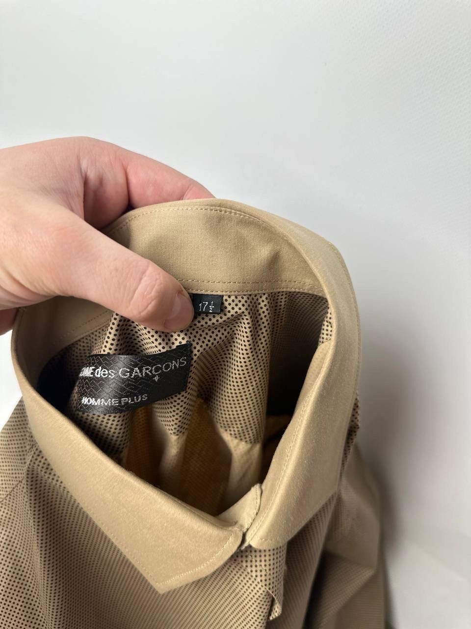 Comme des Garcons Homme Plus Comme des Garcons Homme Luxury Dress Classic Shirt Button Up Size US L / EU 52-54 / 3 - 6 Thumbnail