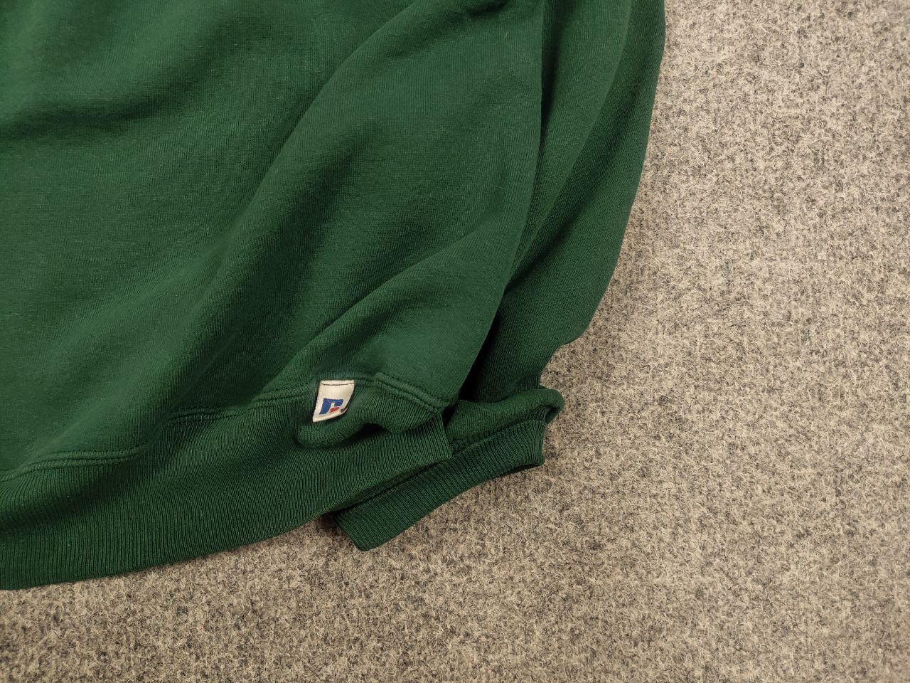 Russell Athletic Vintage Russell Athletics USA Made Blank Green Sweatshirt Size US XL / EU 56 / 4 - 6 Thumbnail