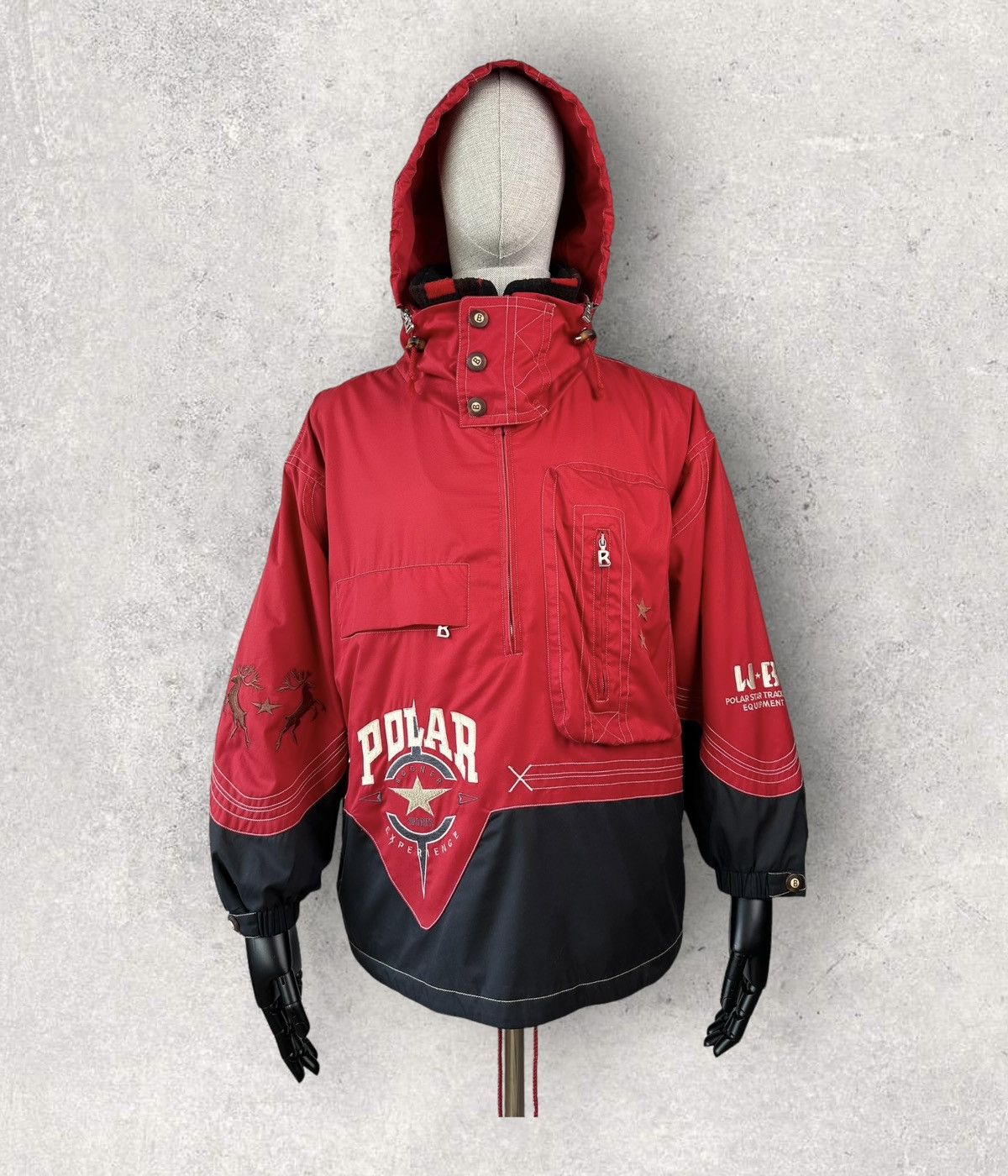 Bogner Vintage 80s BOGNER Polar Star Tracking Equipment Ski Jacket Size US S / EU 44-46 / 1 - 5 Thumbnail