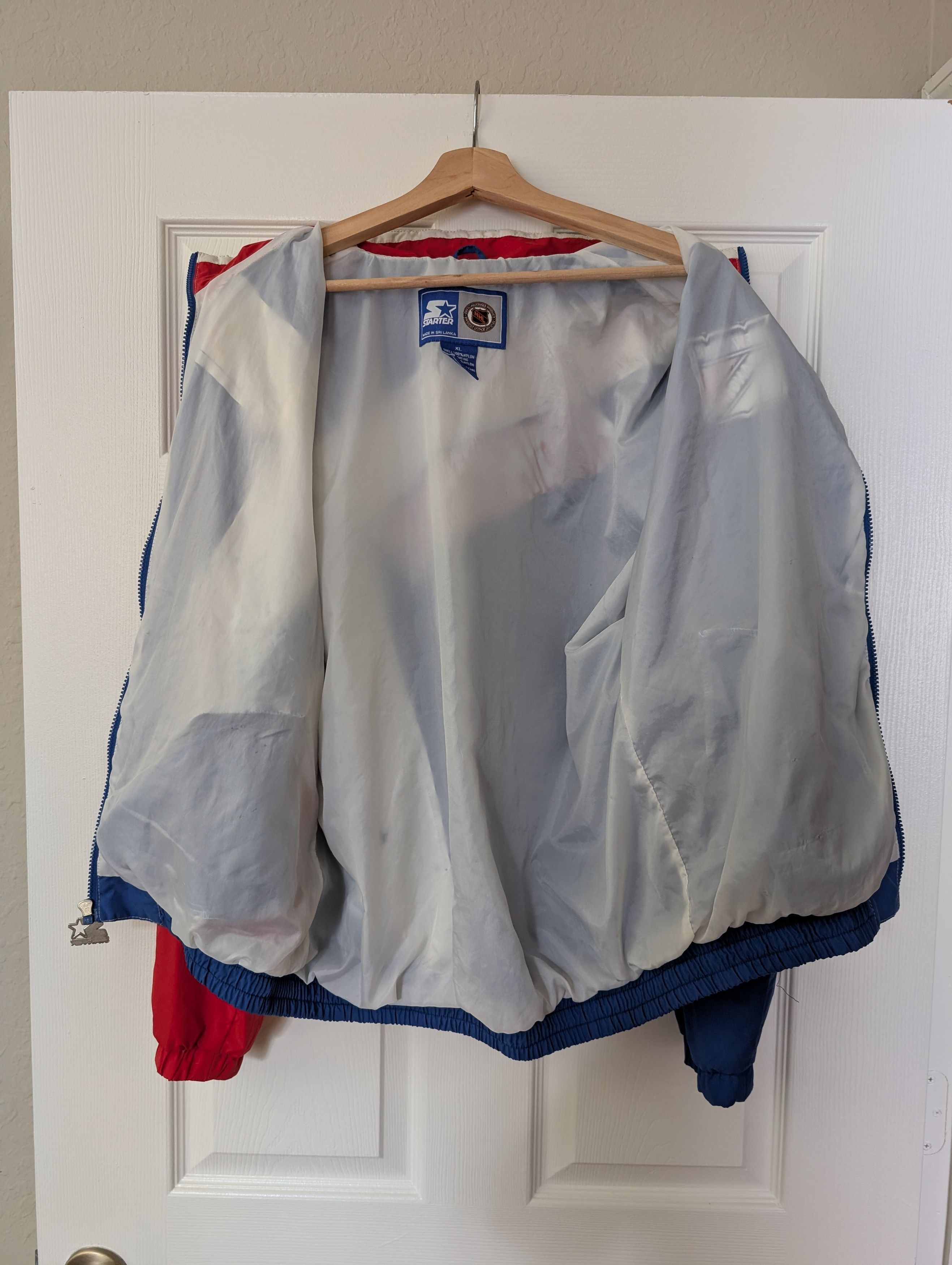 Starter 90's Starter New York Rangers NHL Jacket XL Hockey Size US XL / EU 56 / 4 - 9 Thumbnail