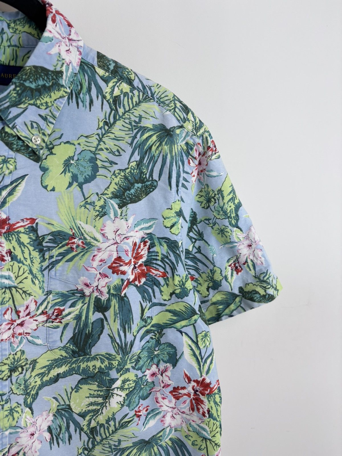 Ralph Lauren Ralph Lauren Men’s Short Sleeve Shirt Floral Hawaiian Size US L / EU 52-54 / 3 - 6 Thumbnail