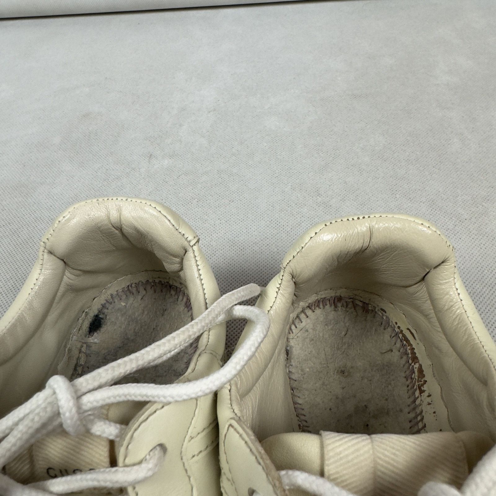 Designer × Gucci Gucci Ivory Leather Shoes 37.5 Size US 7.5 / IT 37.5 - 12 Thumbnail