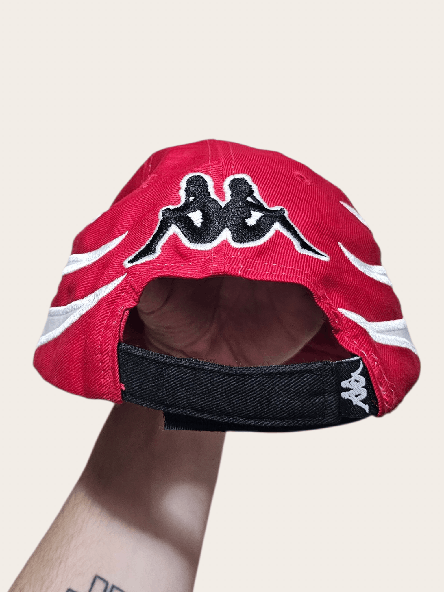 Kappa Feyenoord Rotterdam Kappa Vintage Flames Hat Size ONE SIZE - 6 Thumbnail