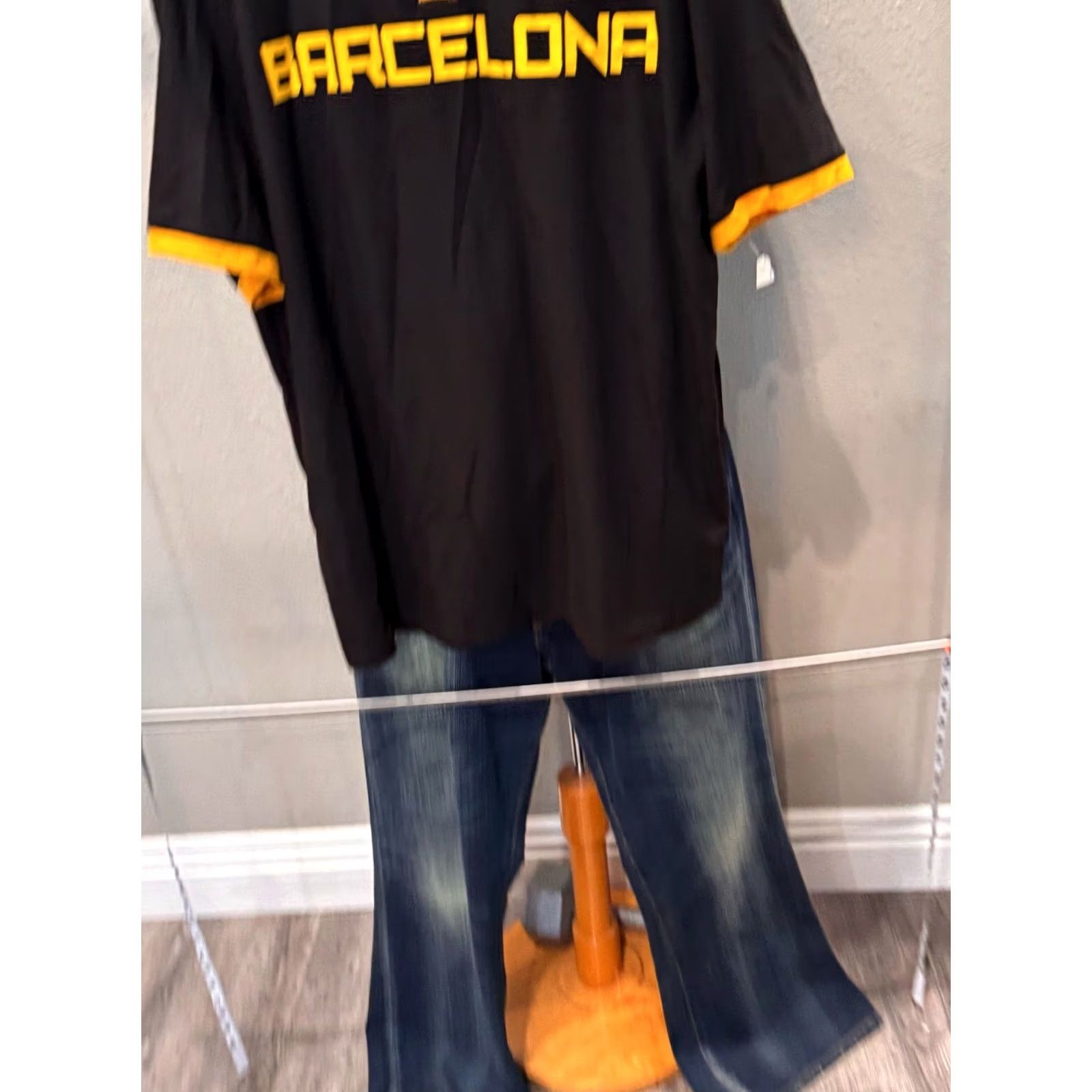 Vintage Fifth Sun Barcelona Polo Shirt L Men Short Sleeve Polo Shirt Large L SHIRT Mens Polo Barcelona L Size US L / EU 52-54 / 3 - 3 Thumbnail