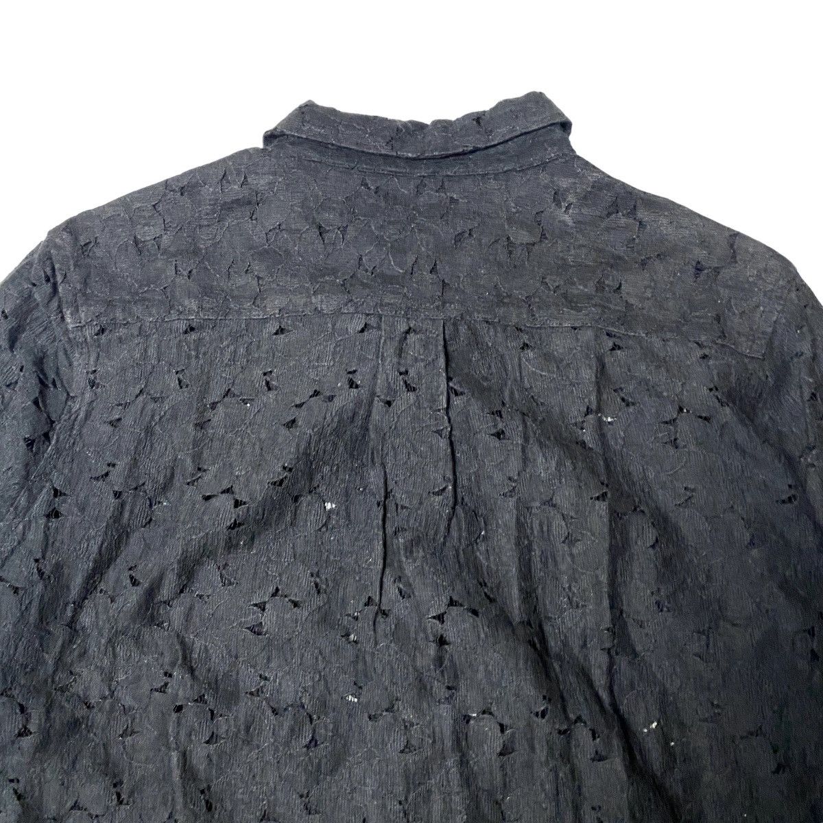 Comme des Garcons 1990's Comme Des Garcons Lace Shirts Size S / US 4 / IT 40 - 4 Thumbnail
