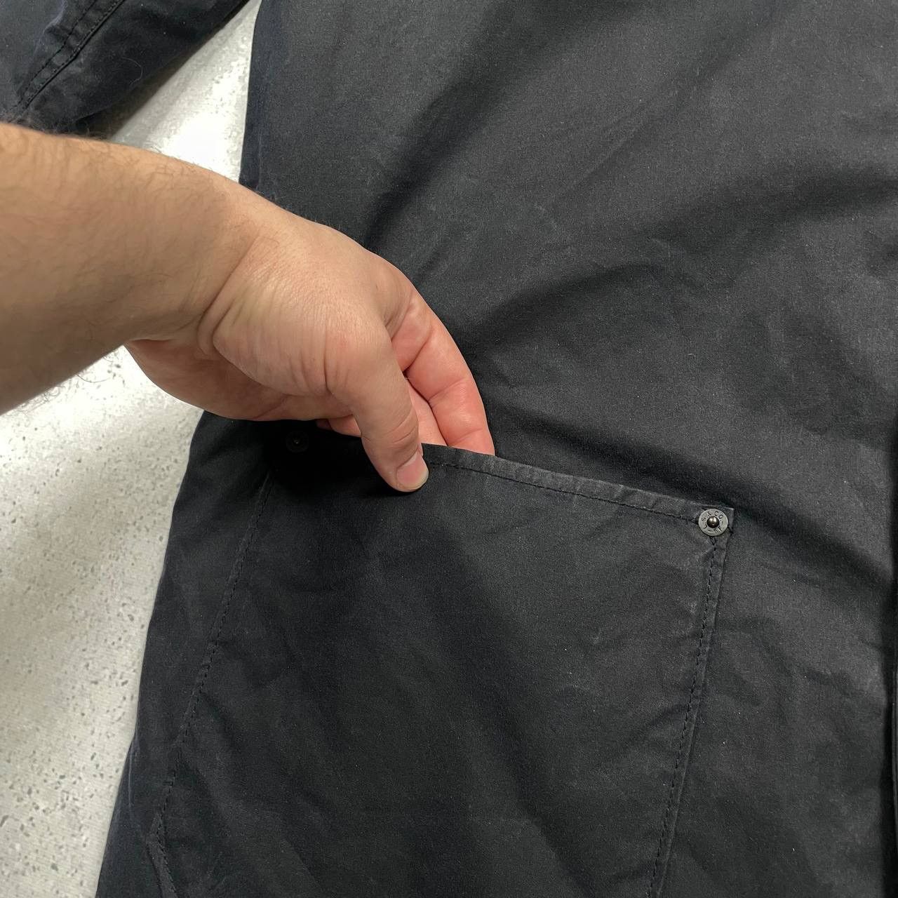 Levi's Levis Halley Stevenson Waxed Cotton Jacket Blue Size M Size US M / EU 48-50 / 2 - 9 Thumbnail