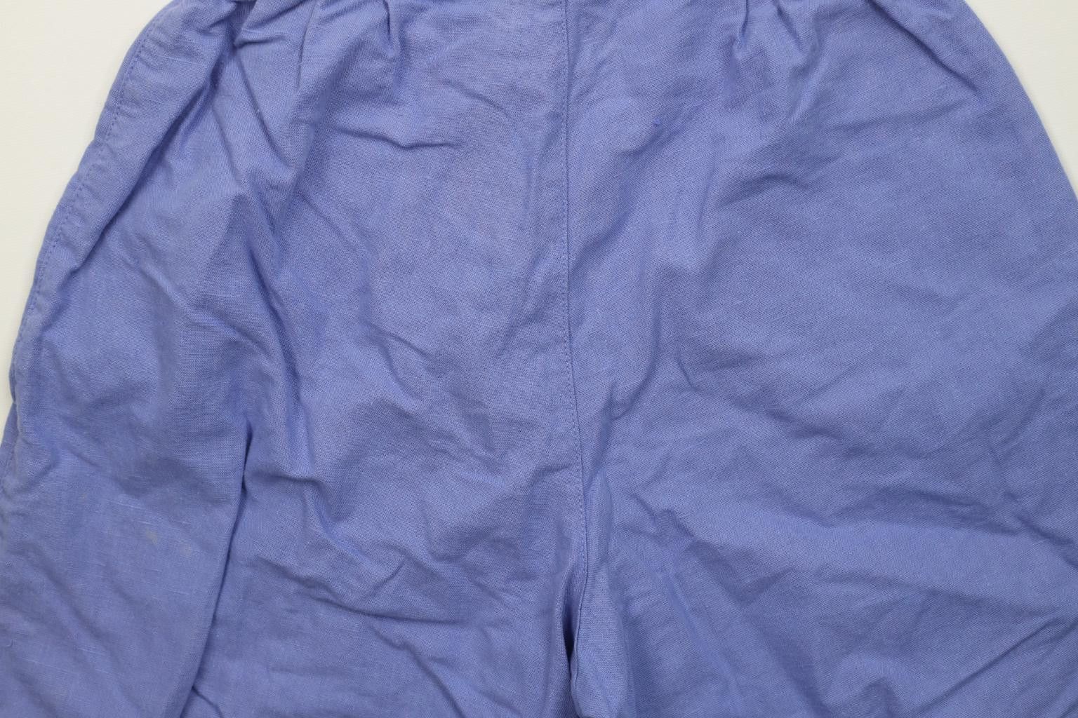 Vintage Vintage 90s Streetwear Linen Blend Gurkha Safari Shorts Size 24" / US 00 / IT 34 - 11 Thumbnail