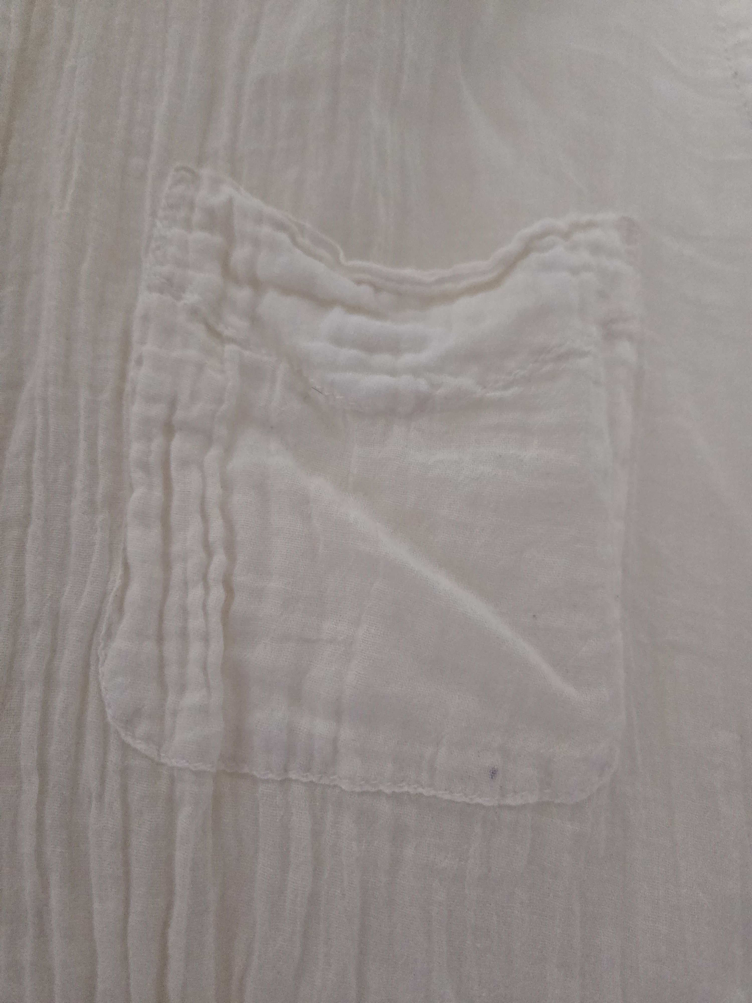 Paul Harnden Shoemakers Paul Harnden Cream Wrinkled Cotton Shirt Size US L / EU 52-54 / 3 - 4 Thumbnail